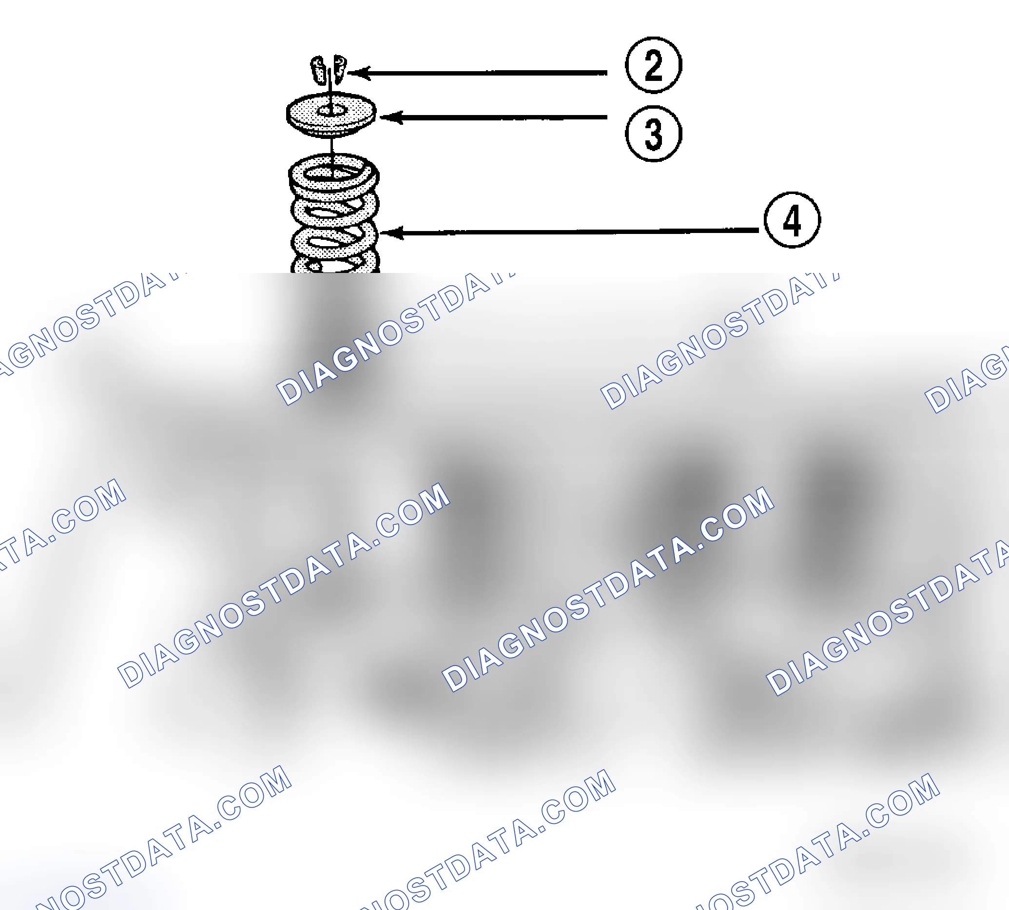 Scheme 288: VALVE SPRING - CYLINDER HEAD OFF
