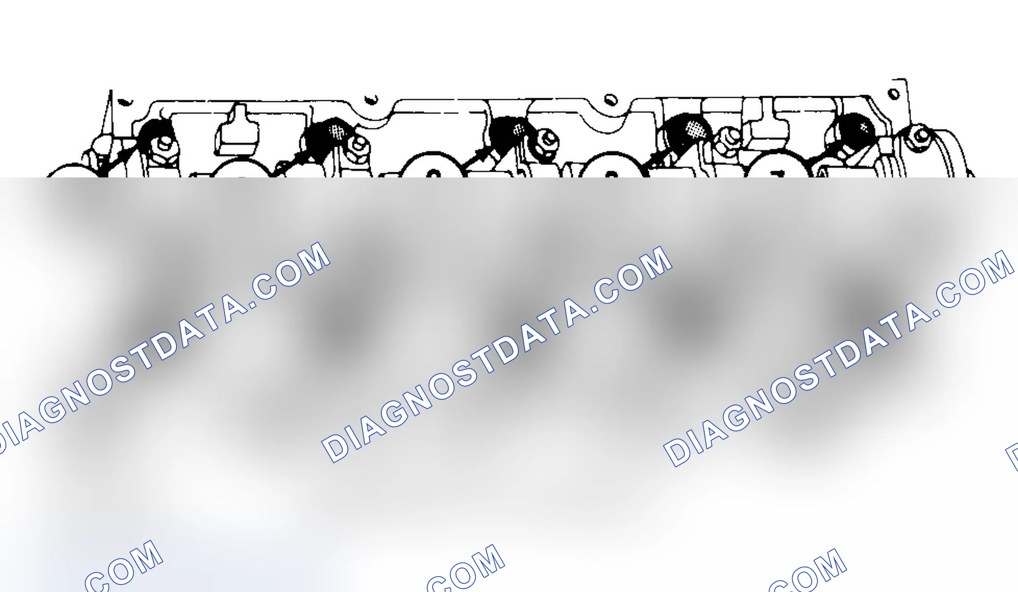 Scheme 3: Typical Cylinder Head Tightening or Loosening Sequence