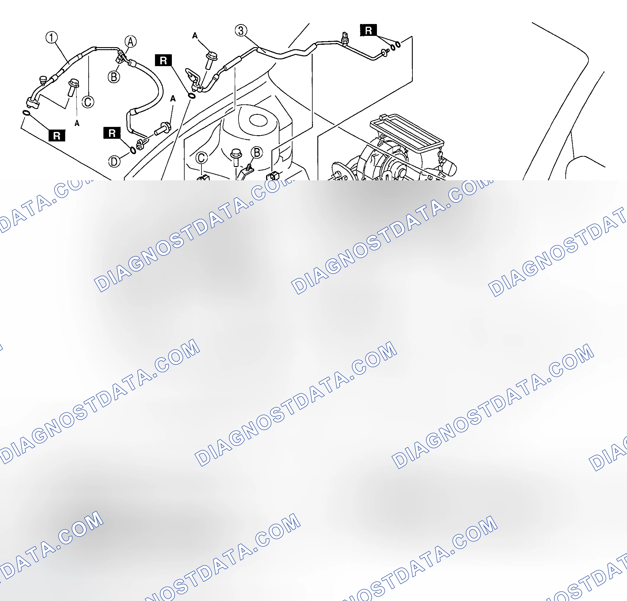 Scheme 4: REFRIGERANT LINES REMOVAL/INSTALLATION