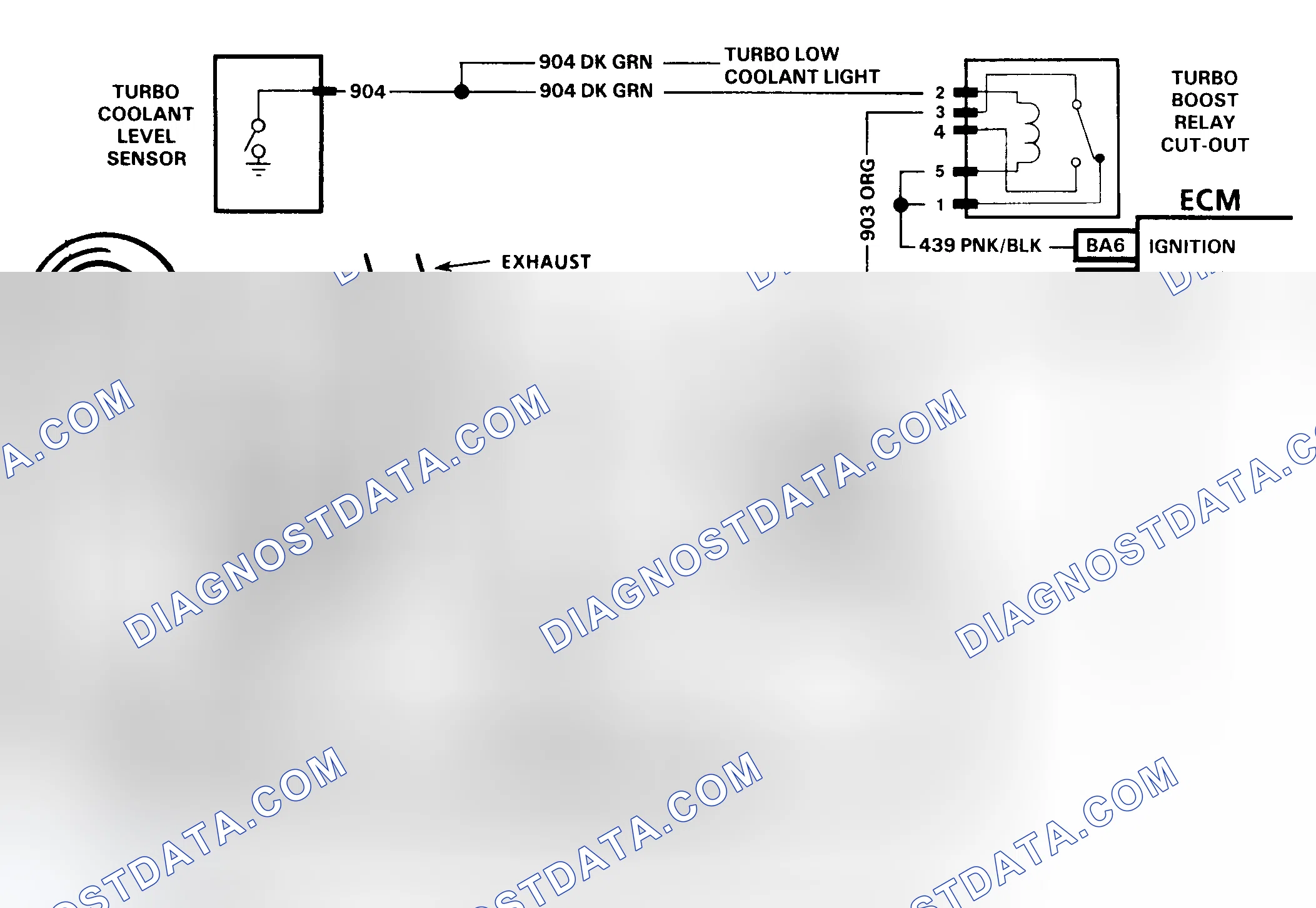 Scheme 126: Code 31 Schematic (4.3L Turbo) Turbo Overboost