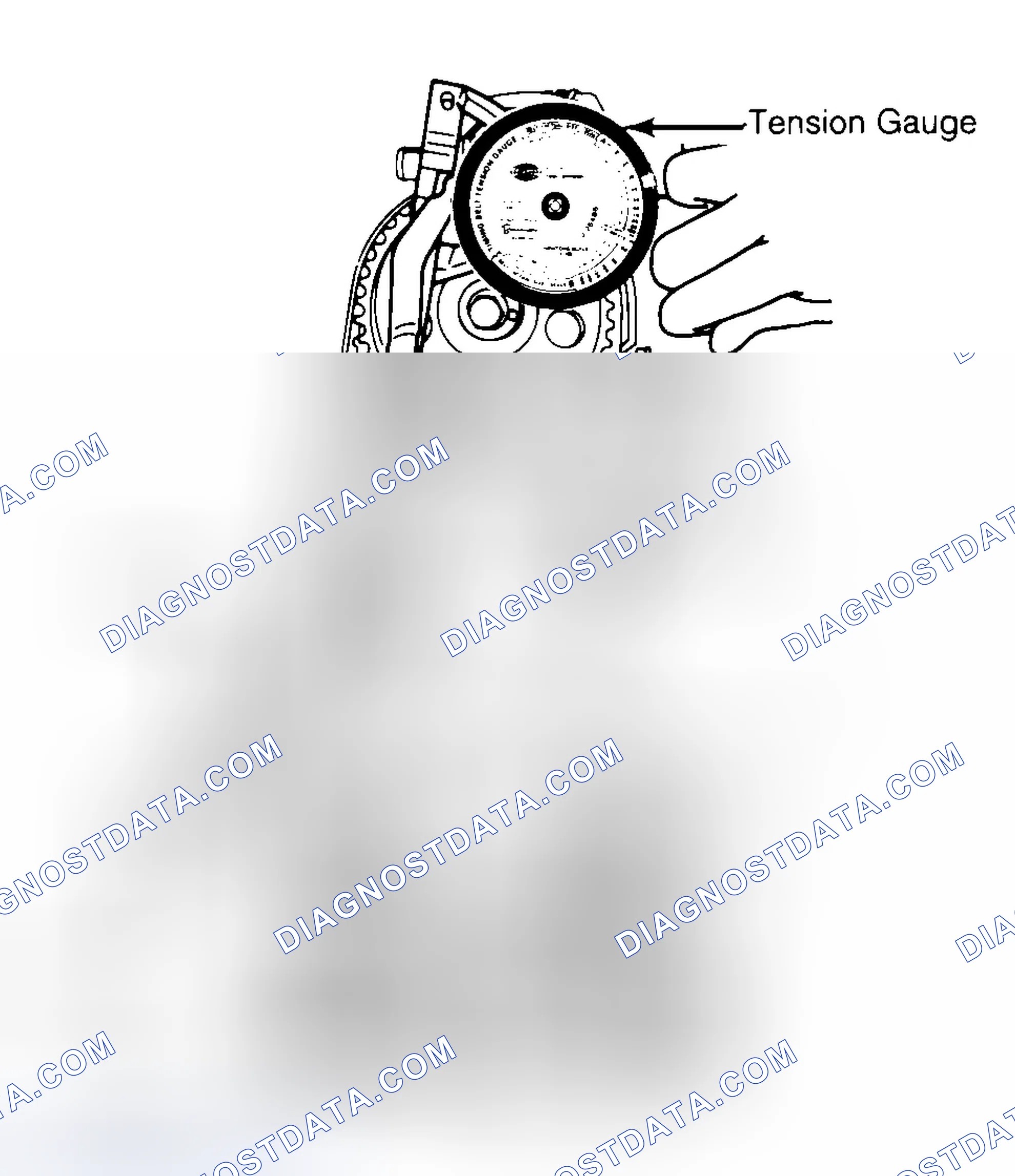 Scheme 3: Adjusting Typical Timing Belt Tension