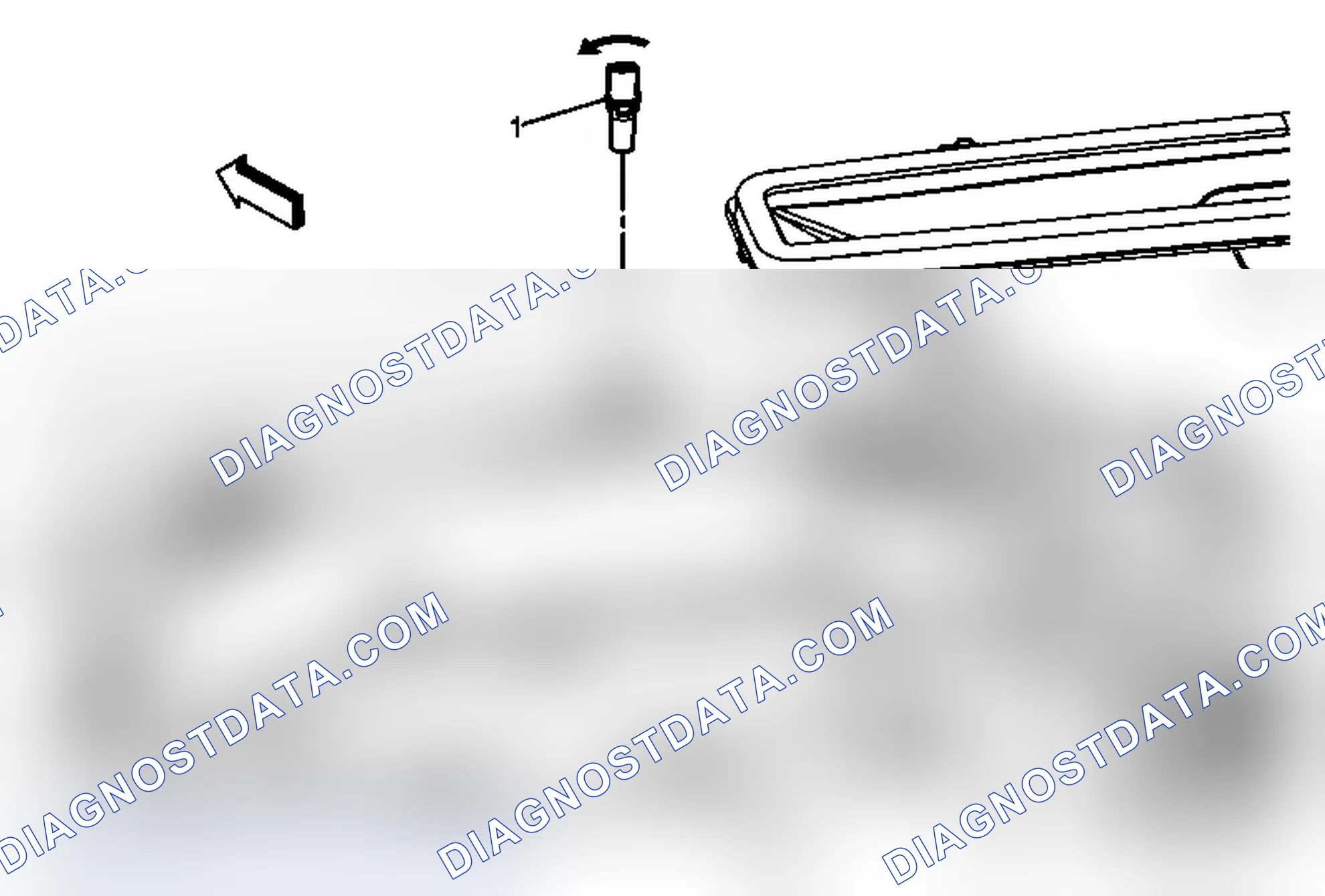 Scheme 82: Duct Air Temperature Sensor Replacement - Upper Left Side