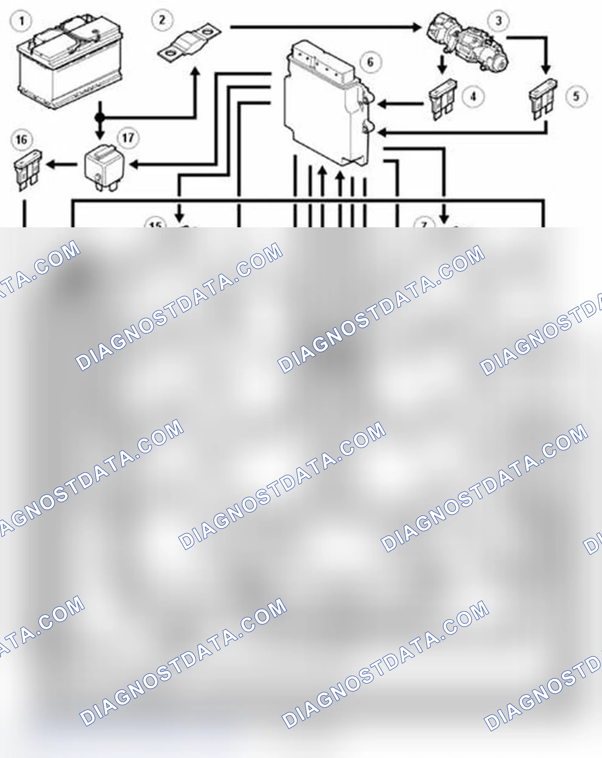 Scheme 7: ENGINE IGNITION CONTROL DIAGRAM