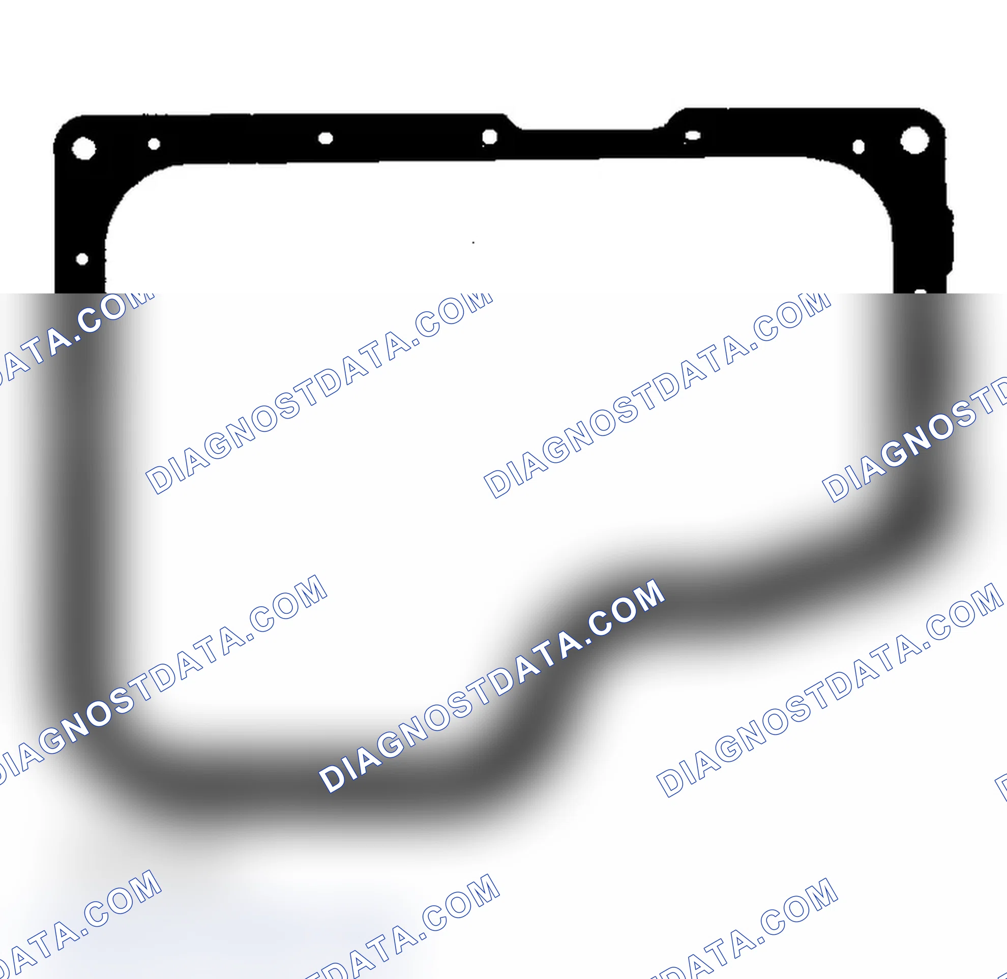 Scheme 4: Identifying Oil Pan Gasket (KF100 & KF400)