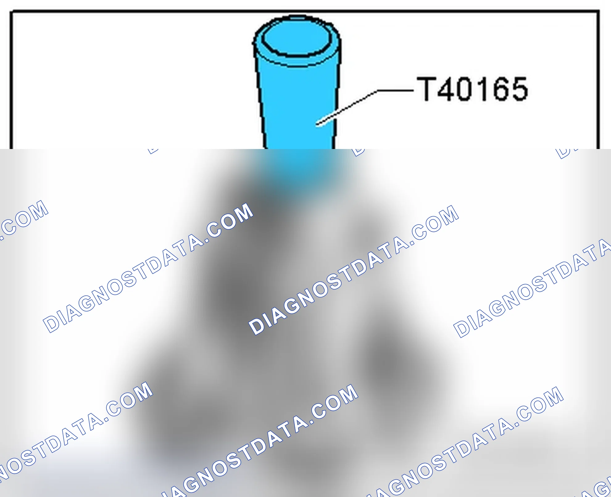 Scheme 242: INSTALLING THE SEAL FOR THE REAR FLANGE SHAFT