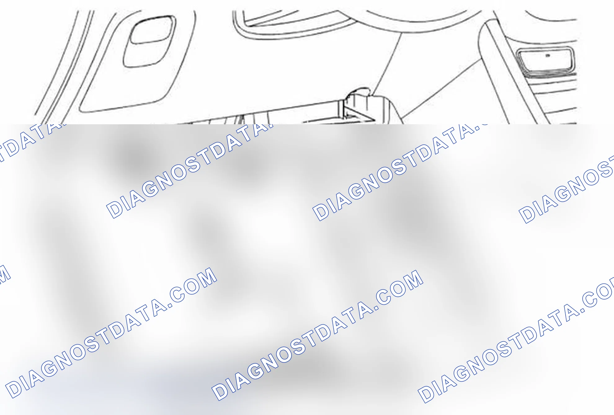 Scheme 126: Front Floor Console Extension Replacement - Left Side