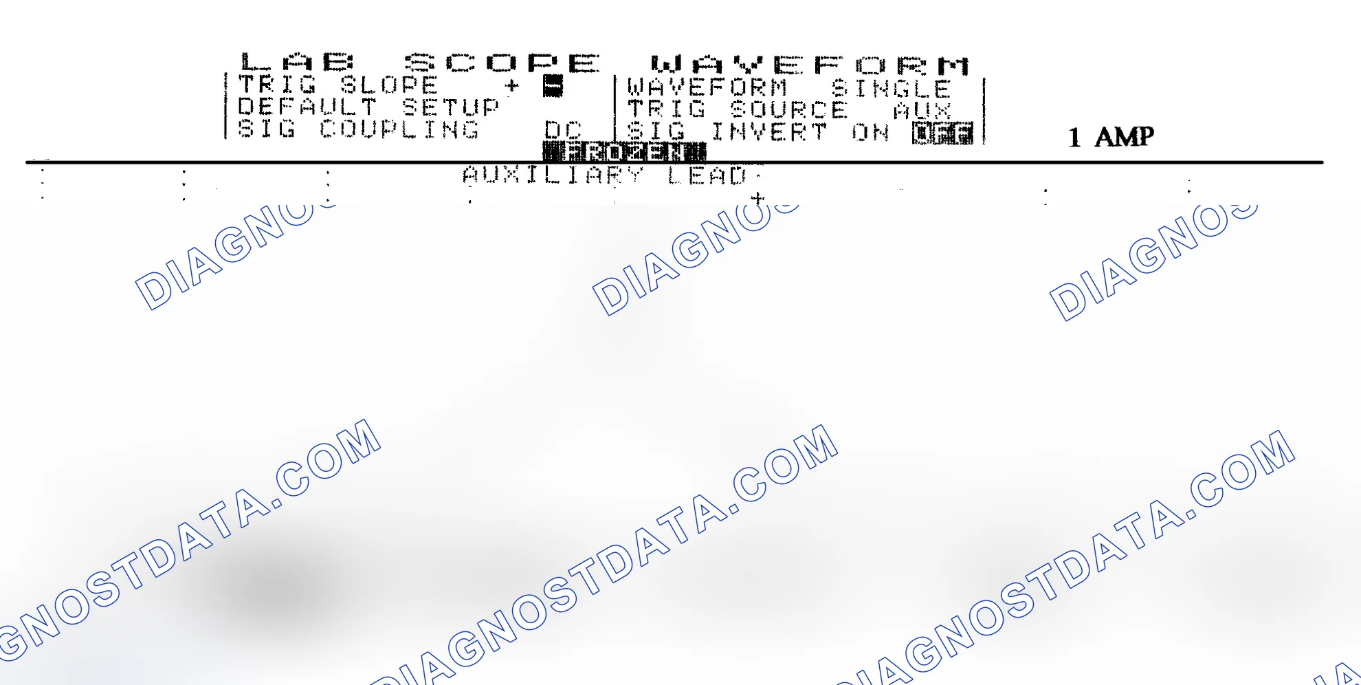 Scheme 20: Single Injector w/Normal Current Flow - Current Pattern