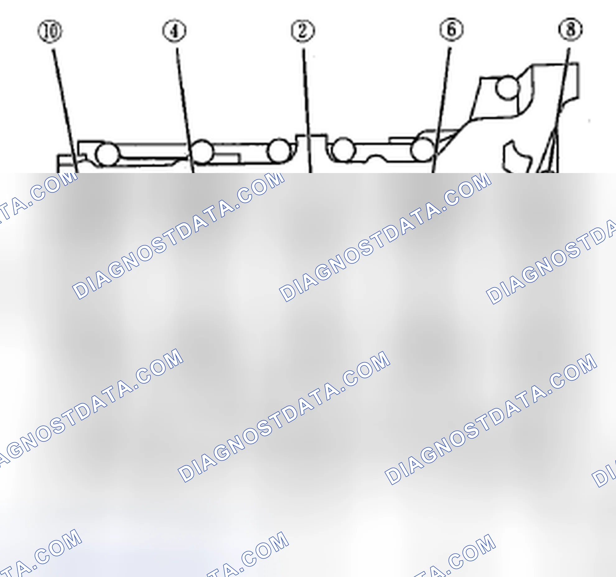 Scheme 342: Main Bearing Clearance Inspection