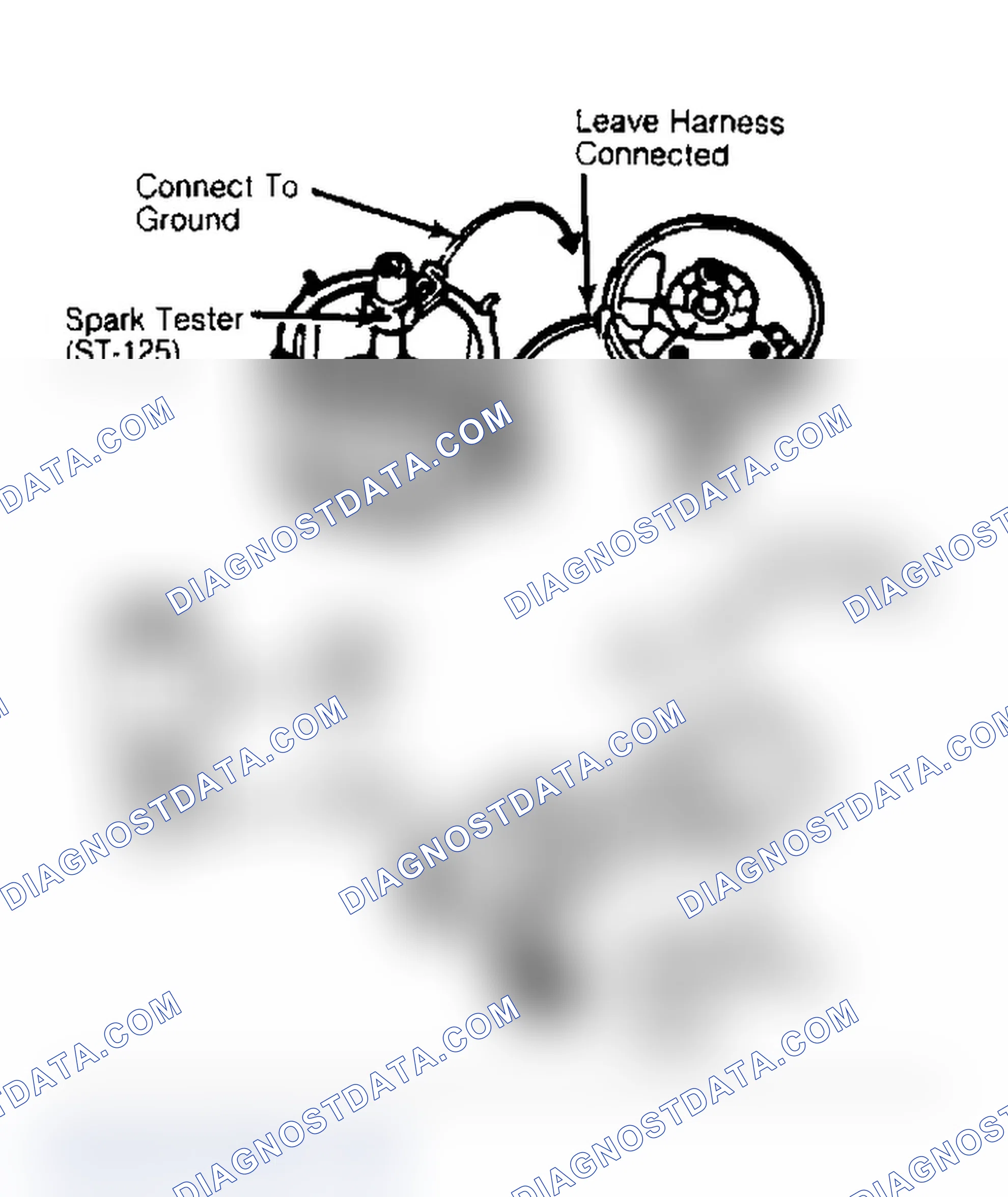 Scheme 8: Integral Coil Spark Tester (ST-125) Hook-Up