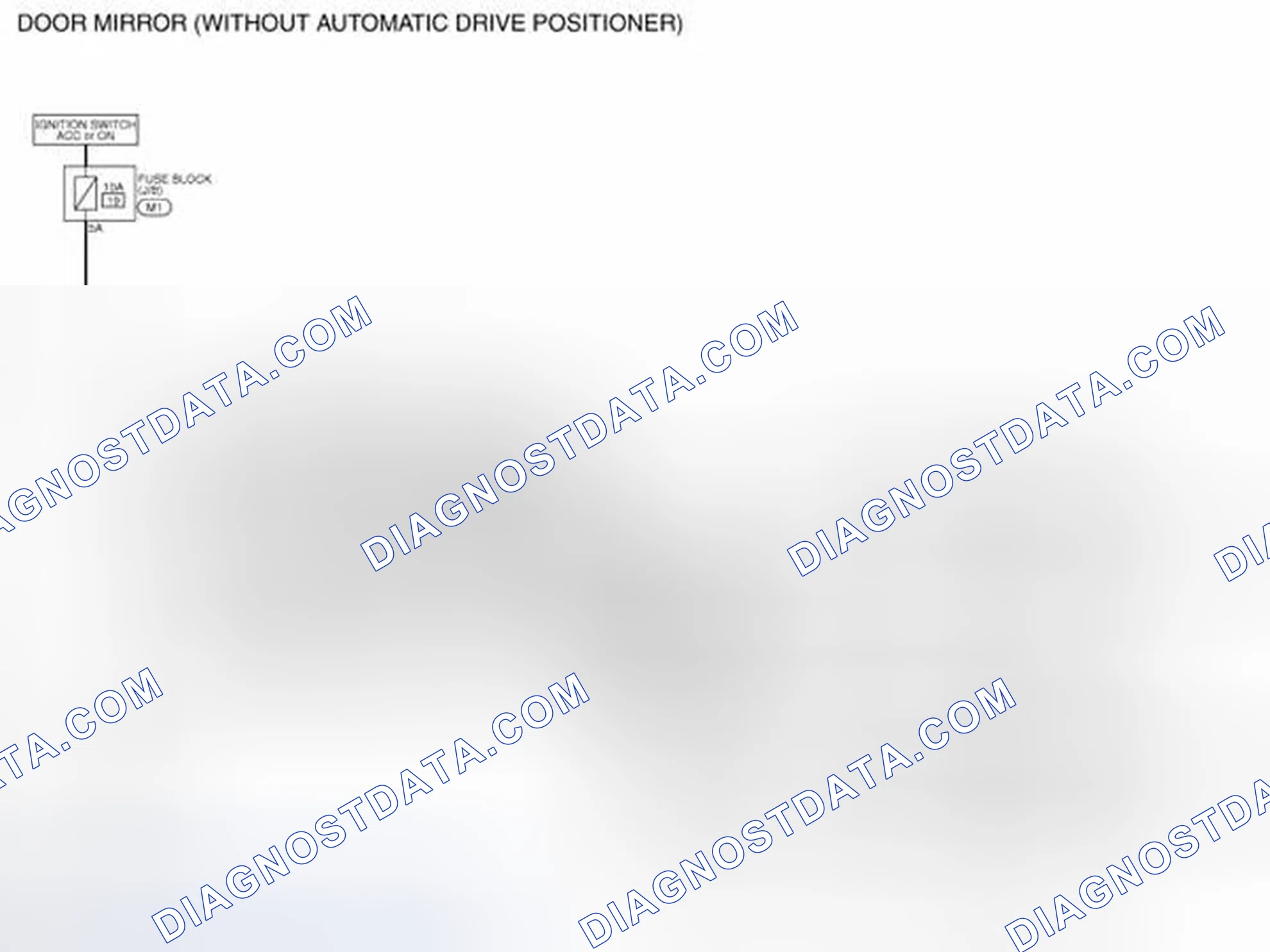 Scheme 43: Wiring Diagram - MIRROR SYSTEM