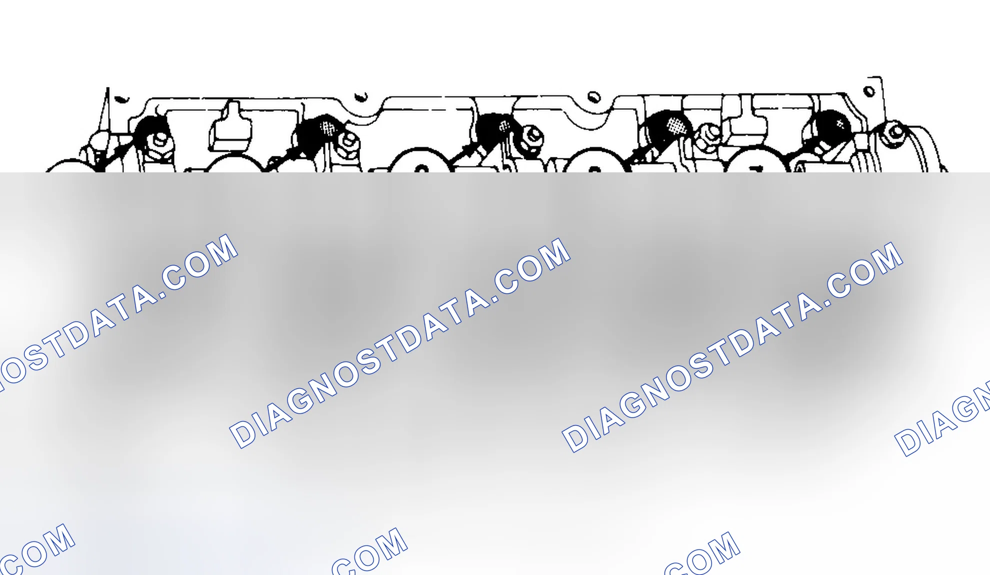 Scheme 7: Typical Cylinder Head Tightening or Loosening Sequence
