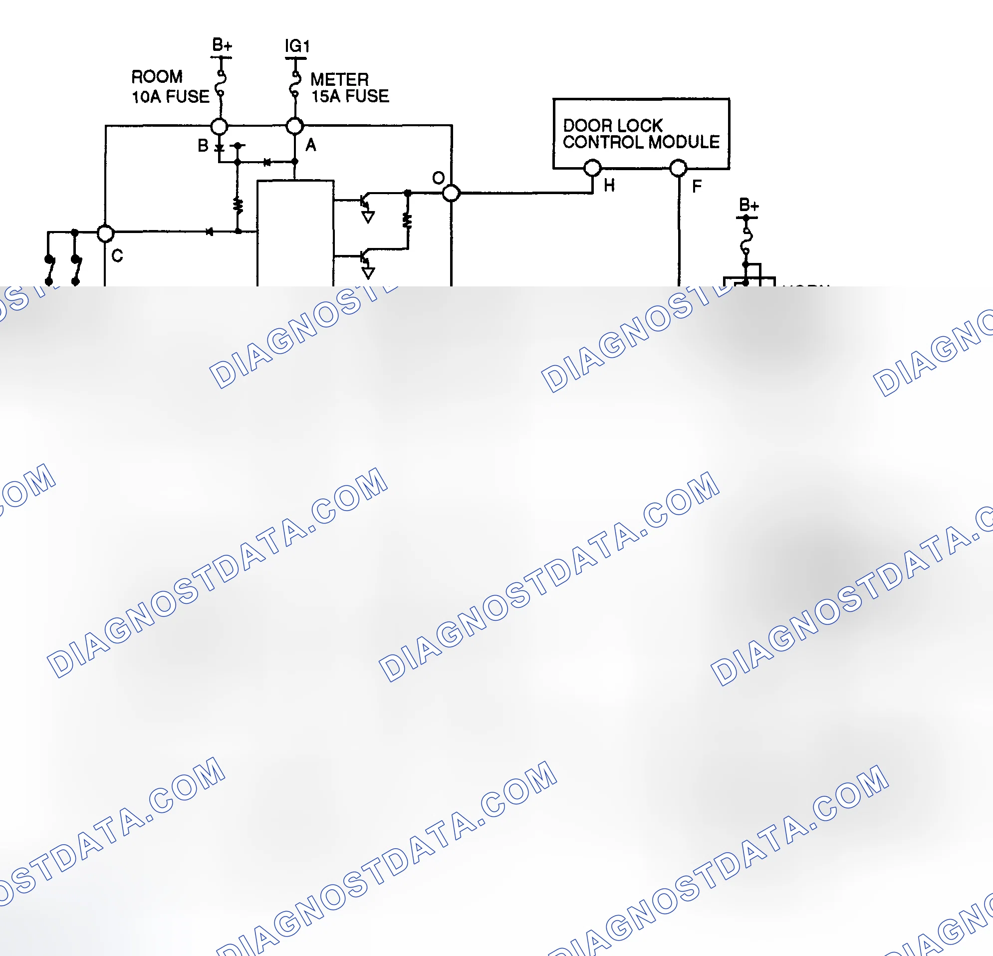 Scheme 35: KEYLESS ENTRY SYSTEM WIRING DIAGRAM