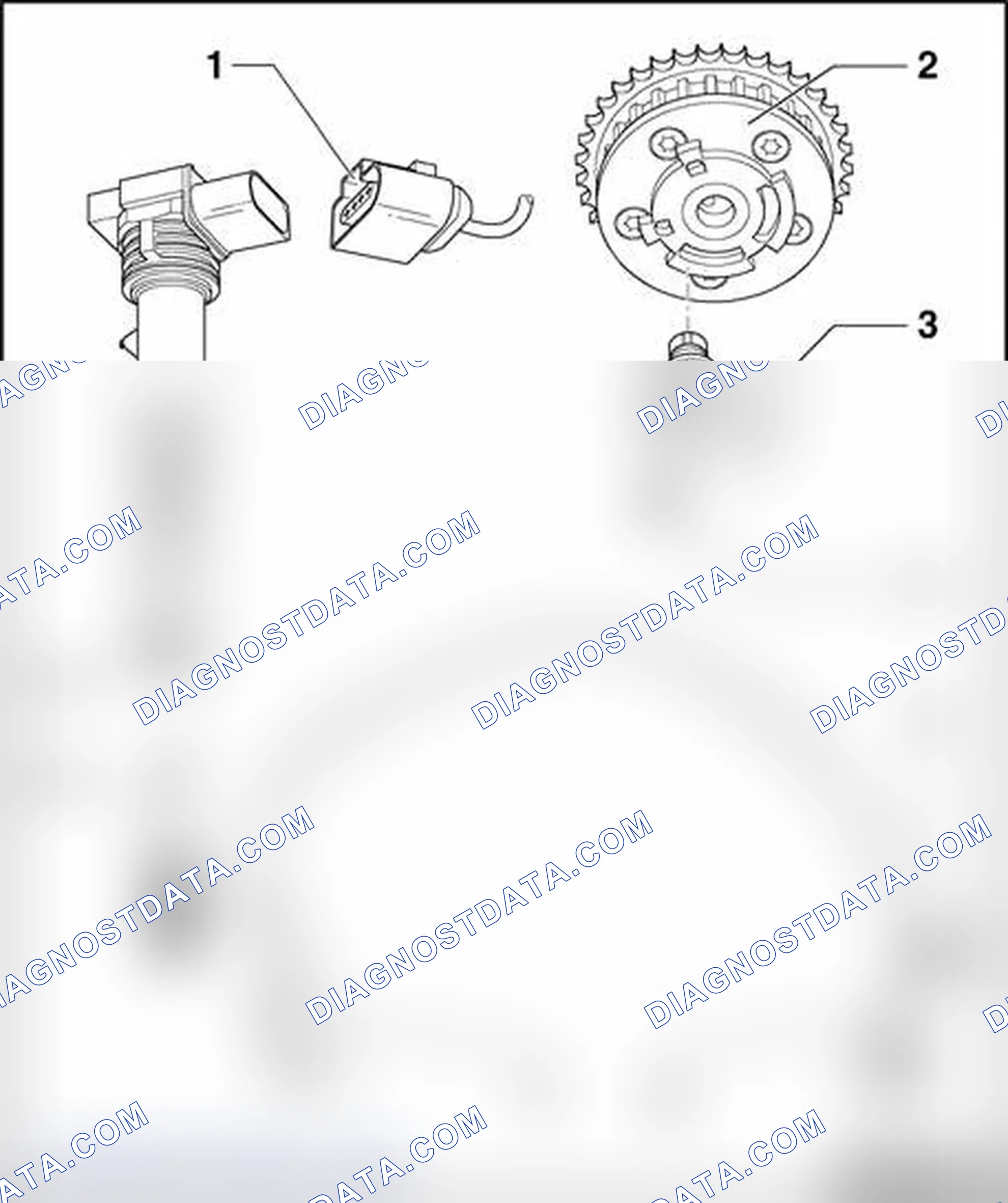 Scheme 1021: Ignition System Components, Removing and Installing