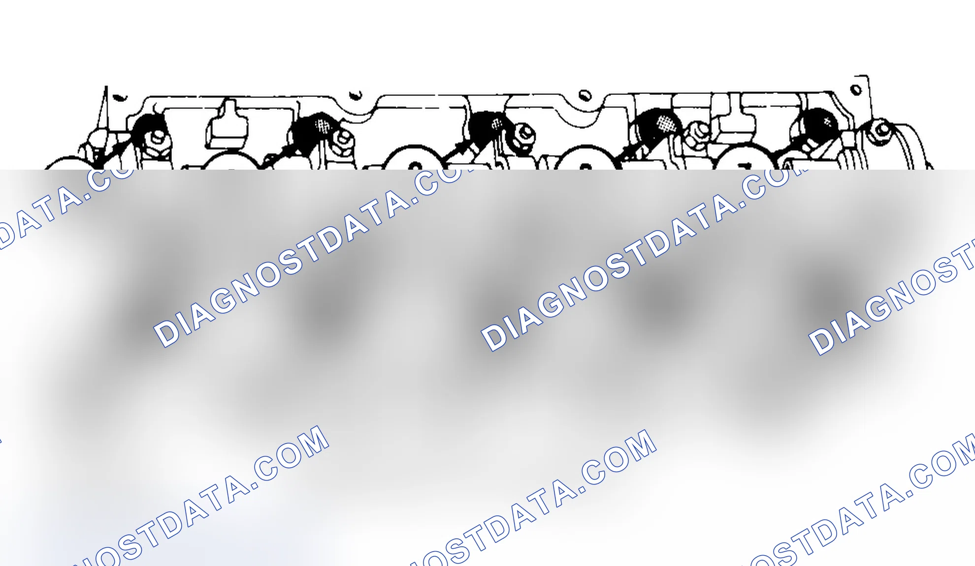 Scheme 7: Typical Cylinder Head Tightening or Loosening Sequence