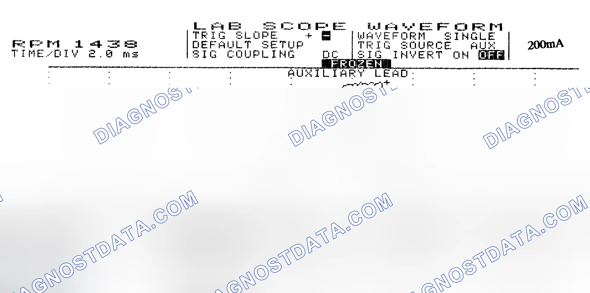 Scheme 15: Single Injector w/Normal Current Flow - Current Pattern