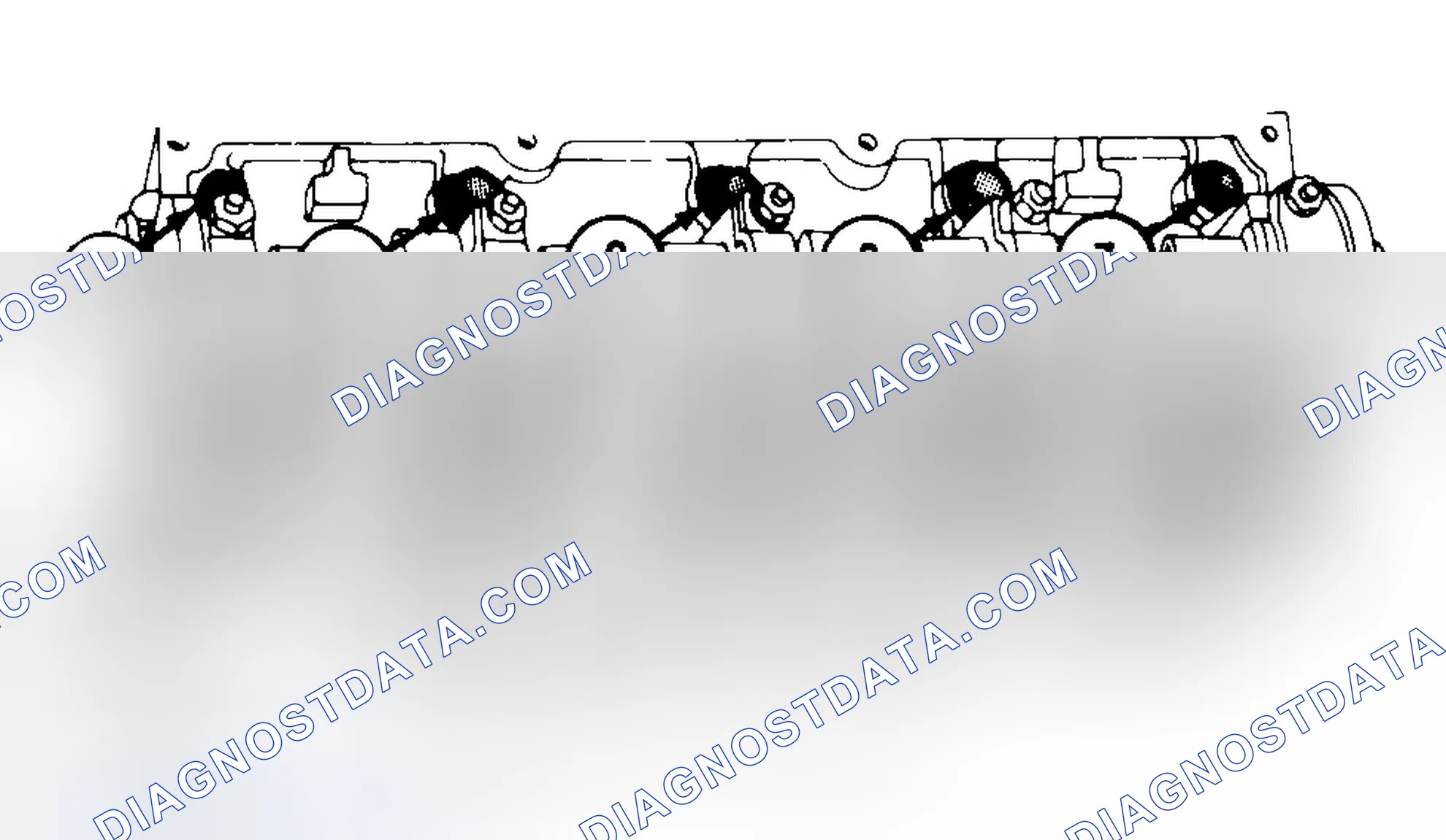 Scheme 7: Typical Cylinder Head Tightening or Loosening Sequence