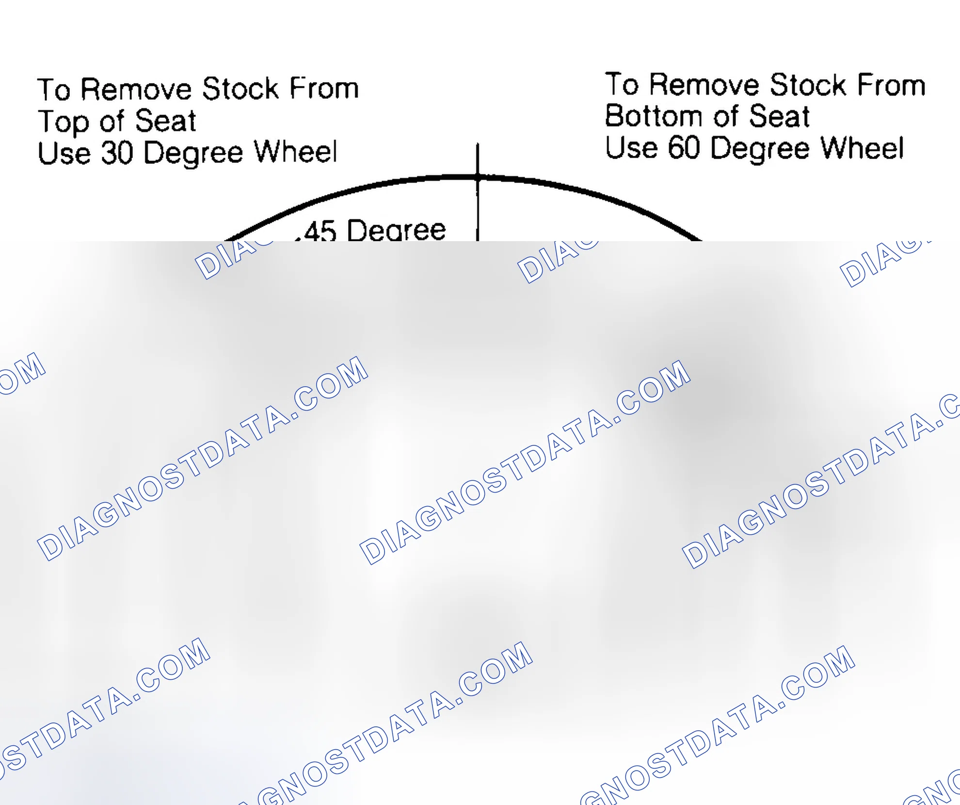 Scheme 19: Adjusting Valve Seat Width