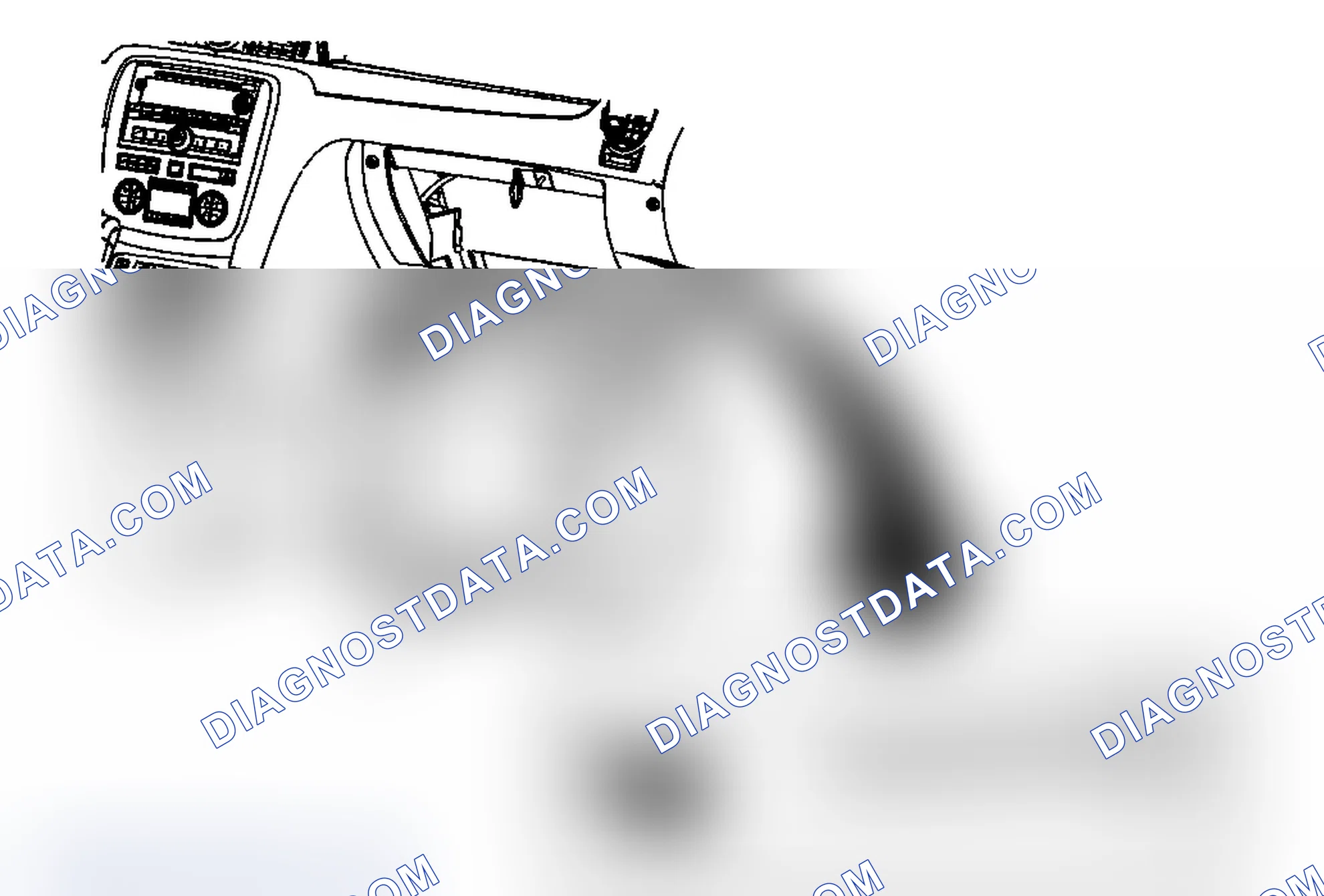 Scheme 132: Instrument Panel Compartment Replacement (Enclave)