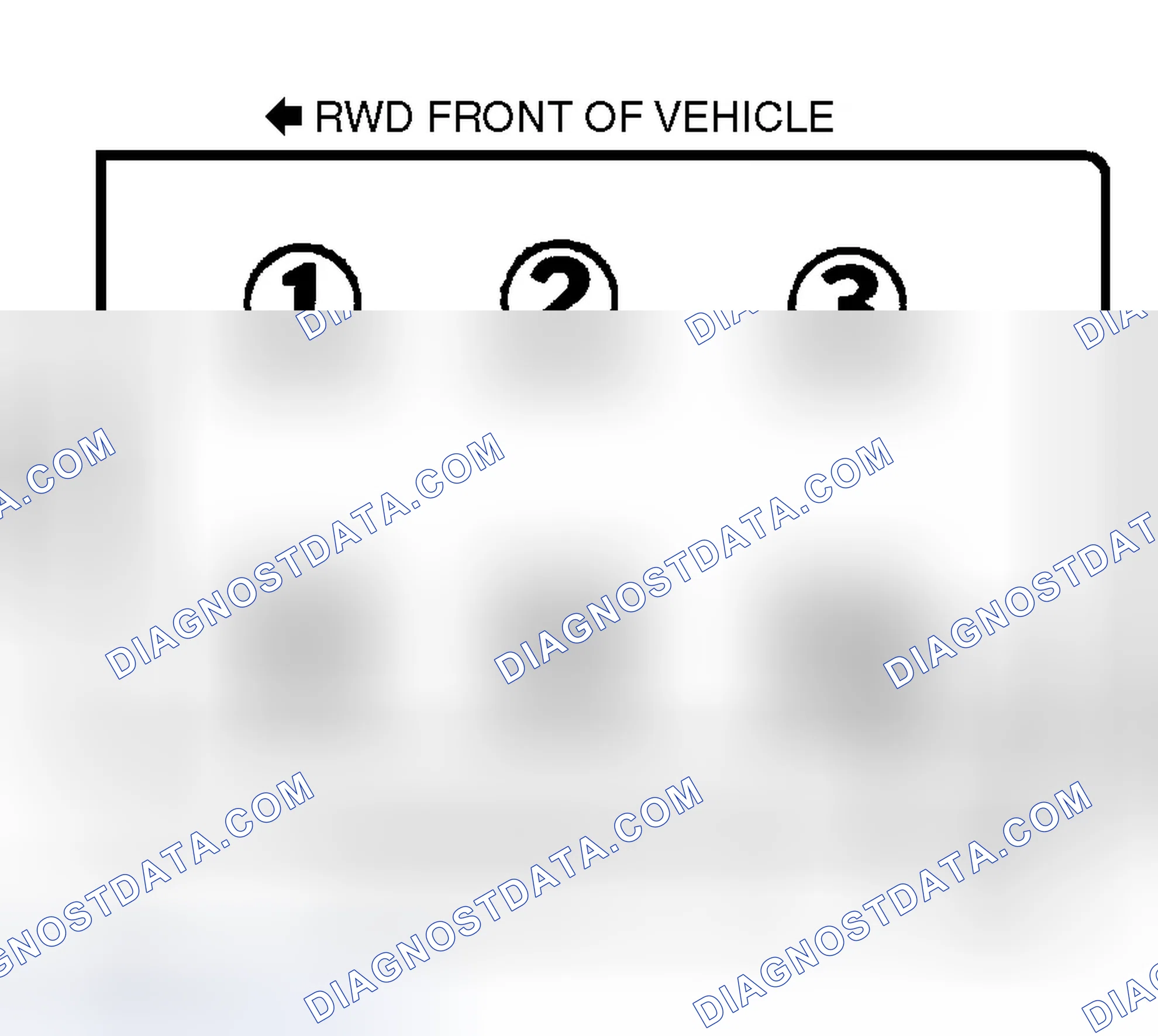 Scheme 10: Identifying Firing Order & Timing Marks (4.0L - VIN "E")