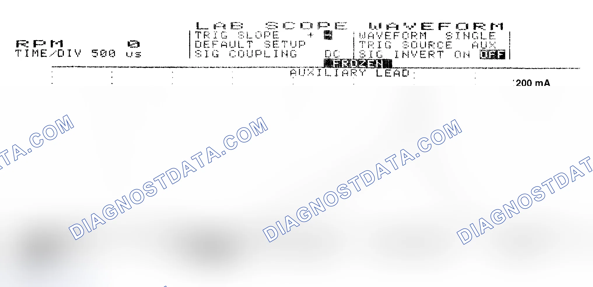 Scheme 17: Single Injector w/Normal Current Flow - Current Pattern