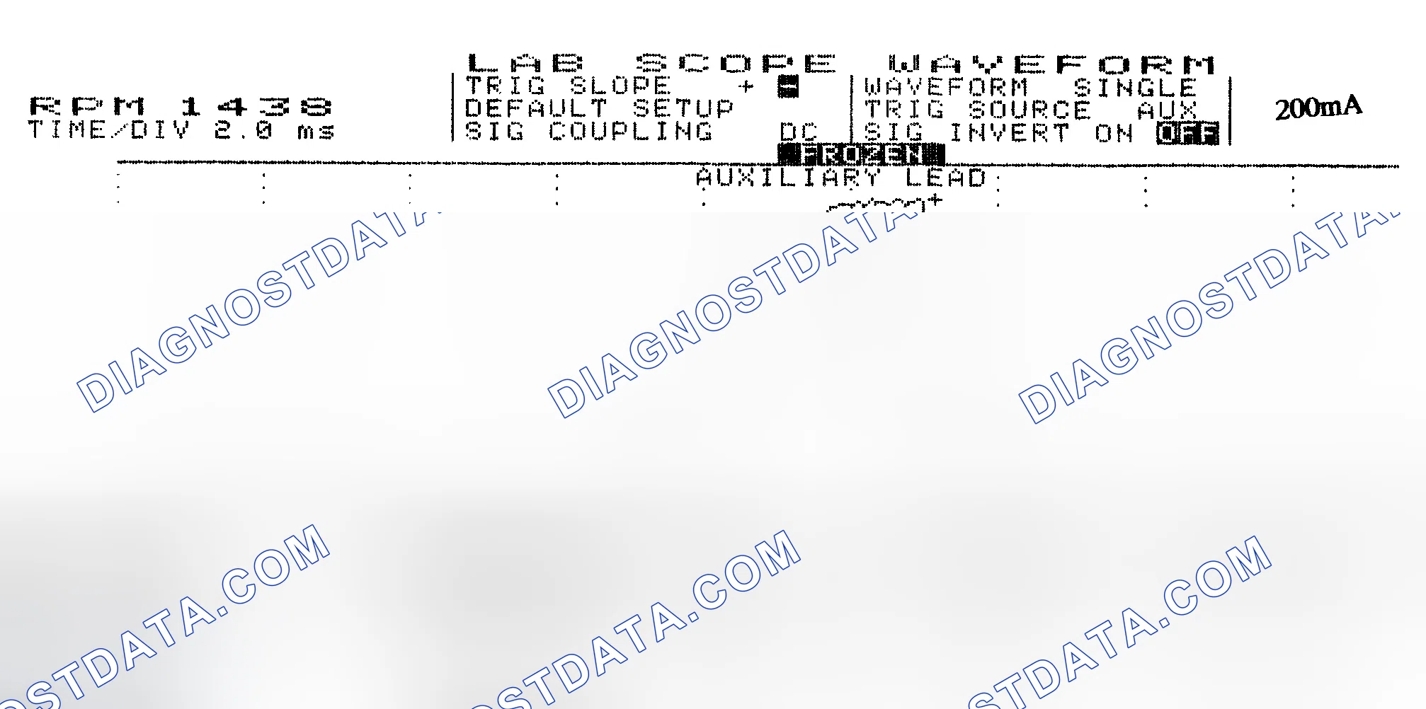 Scheme 15: Single Injector w/Normal Current Flow - Current Pattern