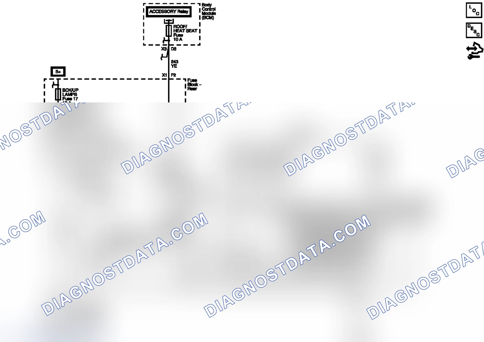 Scheme 1: Inside Rearview Mirror Wiring Schematics