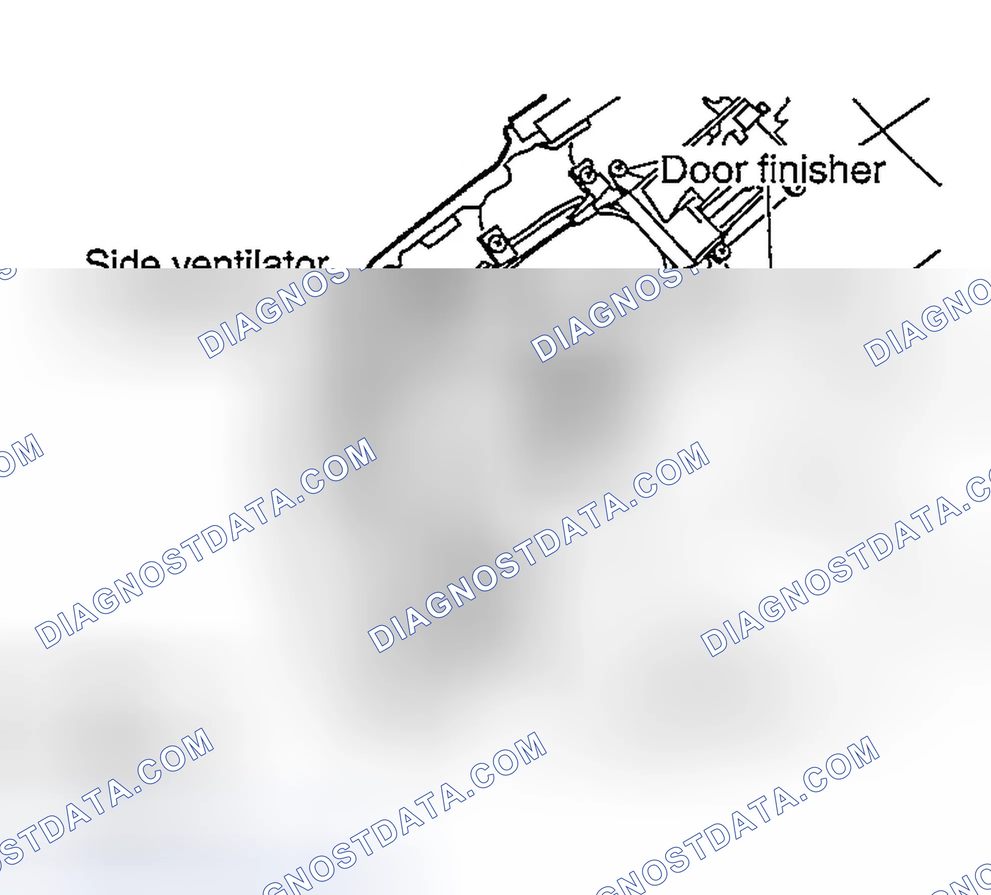 Scheme 136: Side Ventilator Duct 2 And Grille