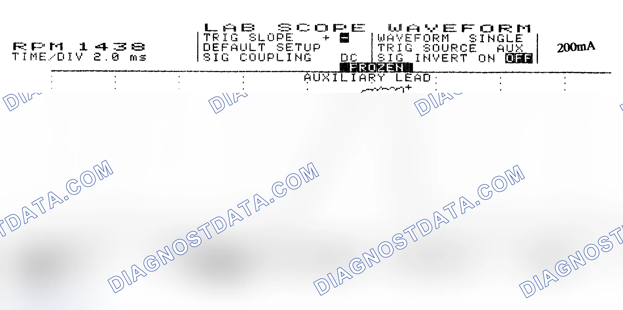 Scheme 15: Single Injector w/Normal Current Flow - Current Pattern