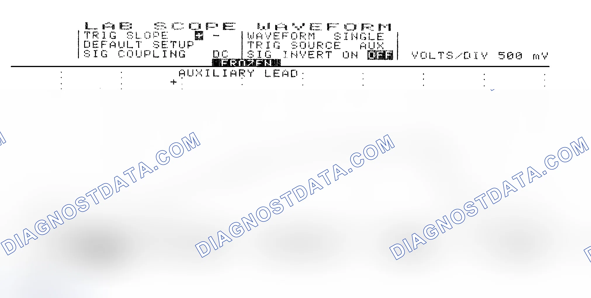 Scheme 14: Single Injector w/Excessive Current Flow - Current Pattern