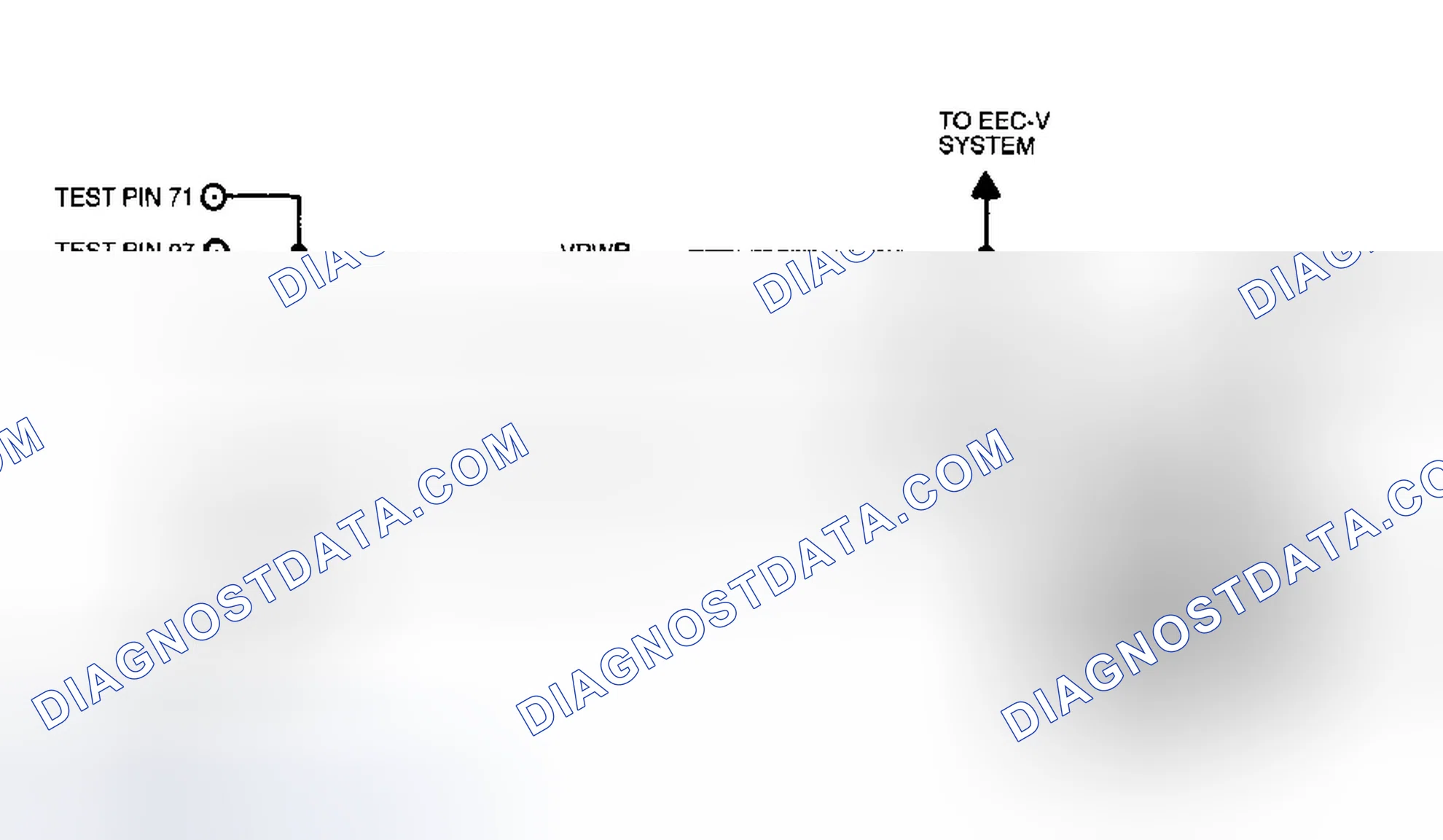 Scheme 315: EEC-V Power Relay Test Circuits