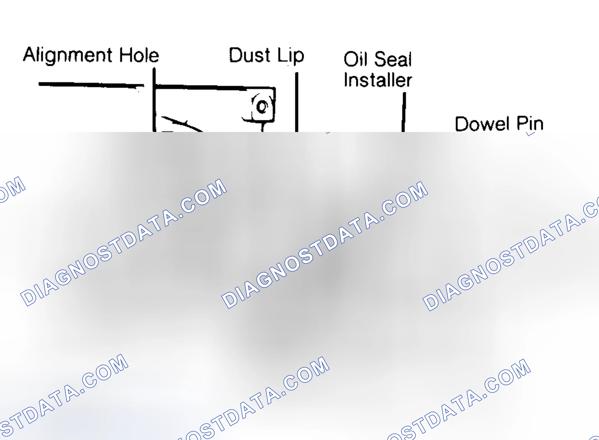 Scheme 10: Installing Typical One-Piece Oil Seal