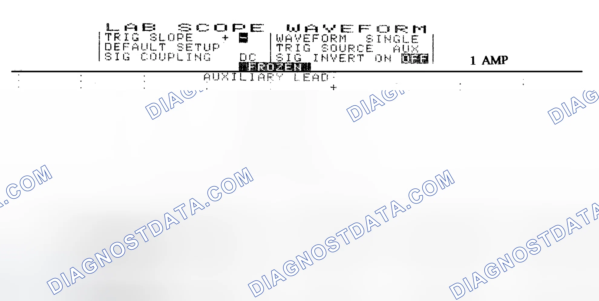Scheme 20: Single Injector w/Normal Current Flow - Current Pattern