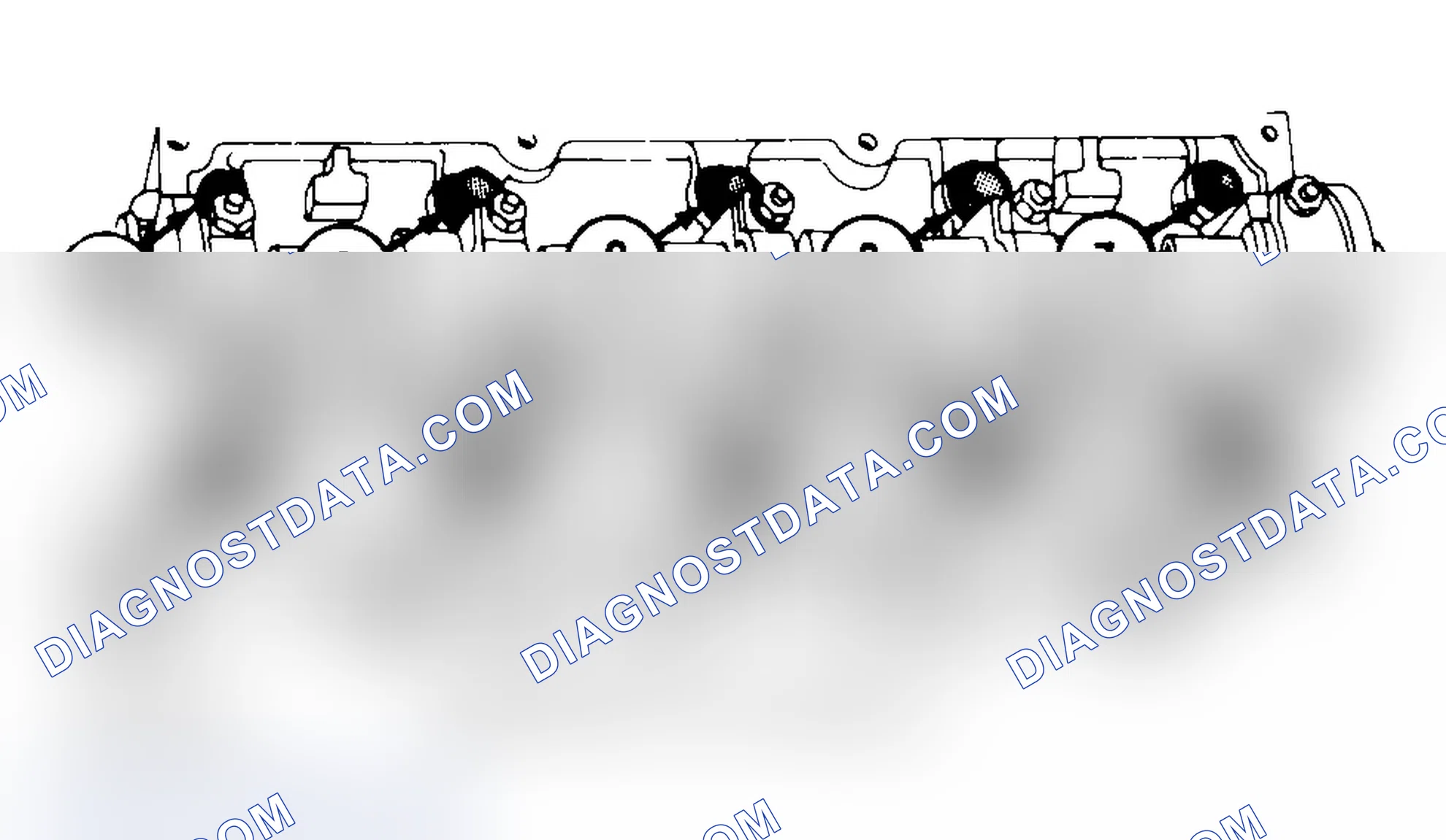 Scheme 3: Typical Cylinder Head Tightening or Loosening Sequence