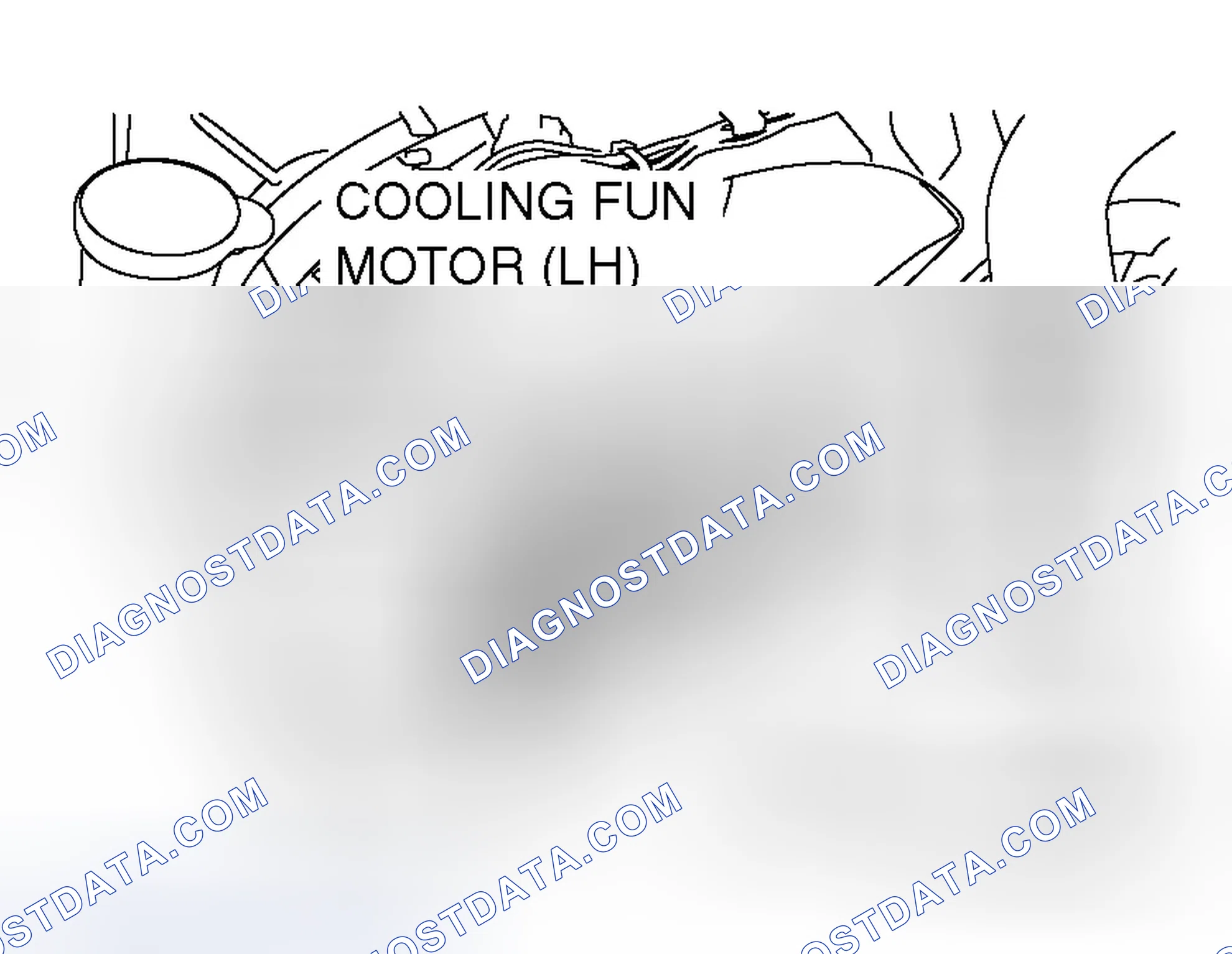 Scheme 63: COOLING FAN MOTOR CHECK < 2.4L ENGINE >