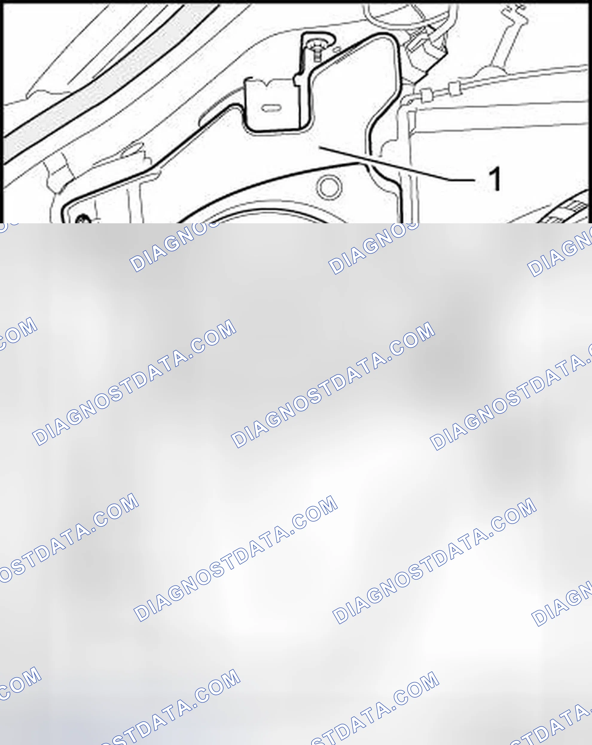 Scheme 53: AMPLIFIER WITH BASS SPEAKER IN LEFT LUGGAGE COMPARTMENT
