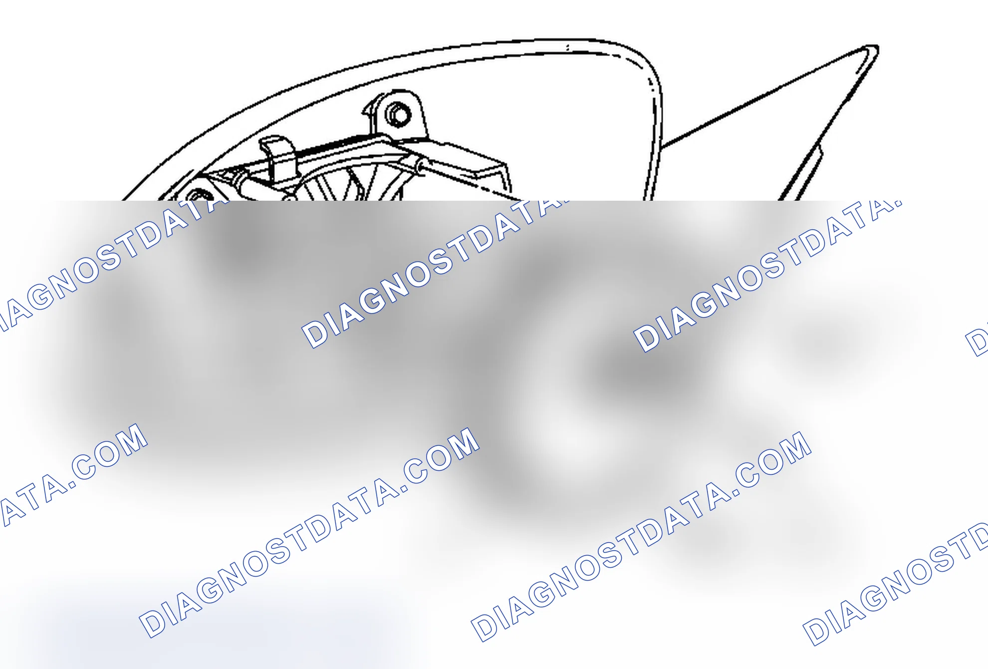 Scheme 8: Outside Rearview Mirror Motor Replacement