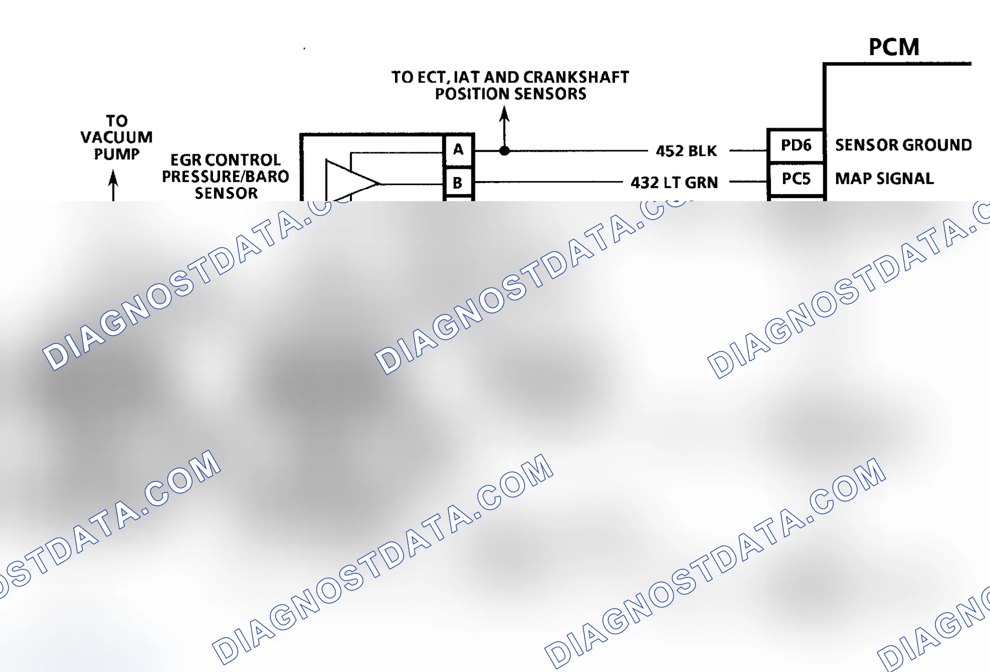 Scheme 473: DTC 32 Schematic ("G" Series) EGR Circuit Error