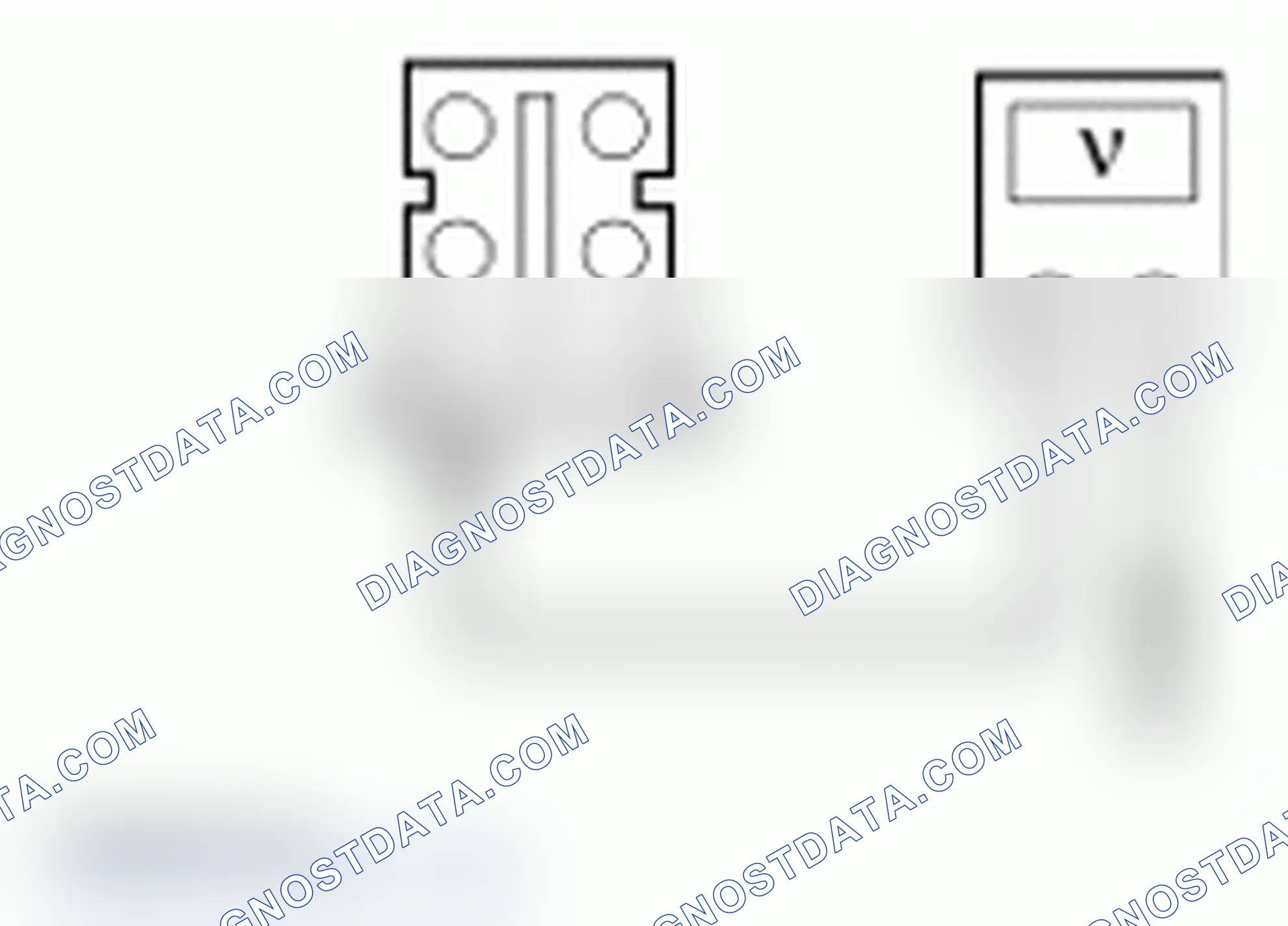 Scheme 8: PINPOINT TEST C: A SINGLE MIRROR DOES NOT OPERATE CORRECTLY