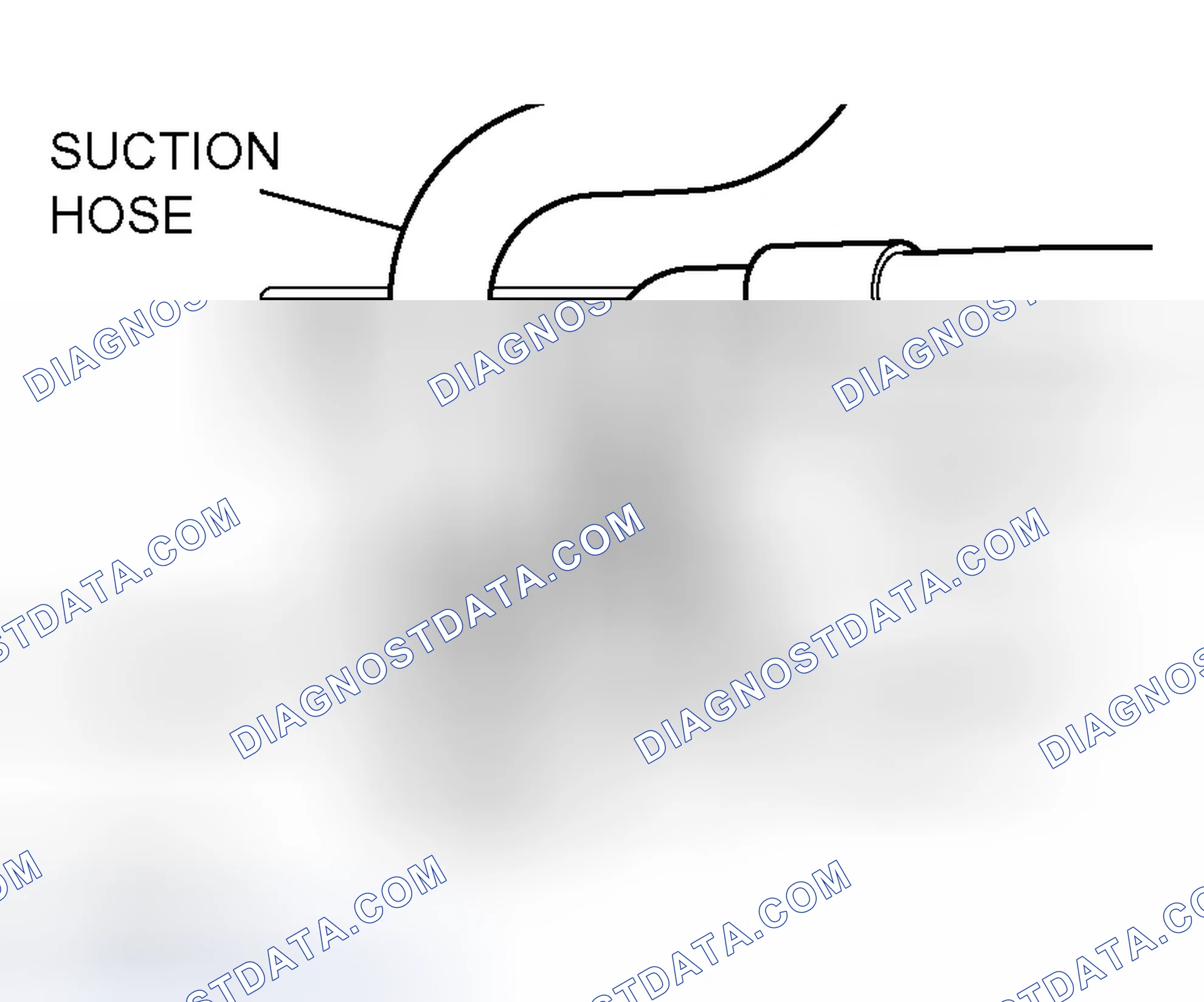 Scheme 76: >> B << PRESSURE HOSE/SUCTION HOSE INSTALLATION