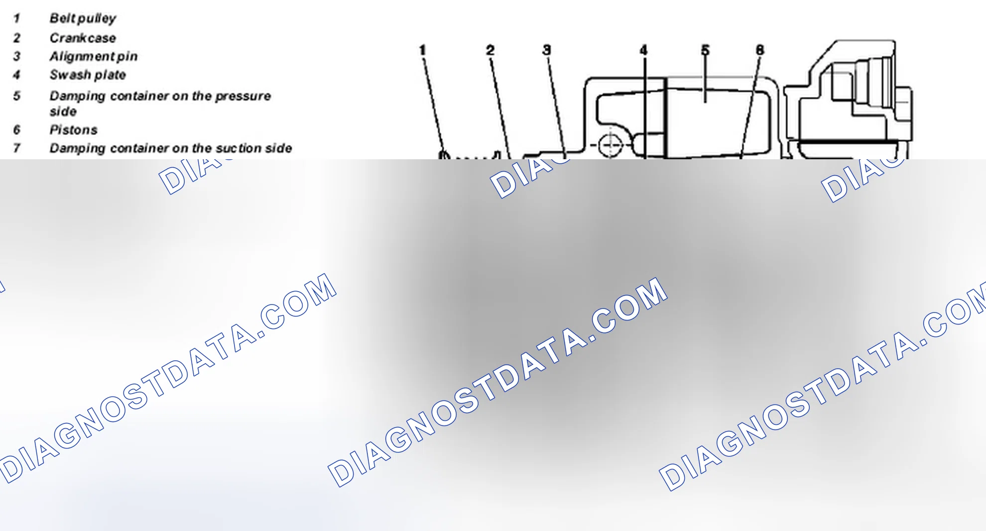 Scheme 1: Identifying Refrigerant Compressor Components