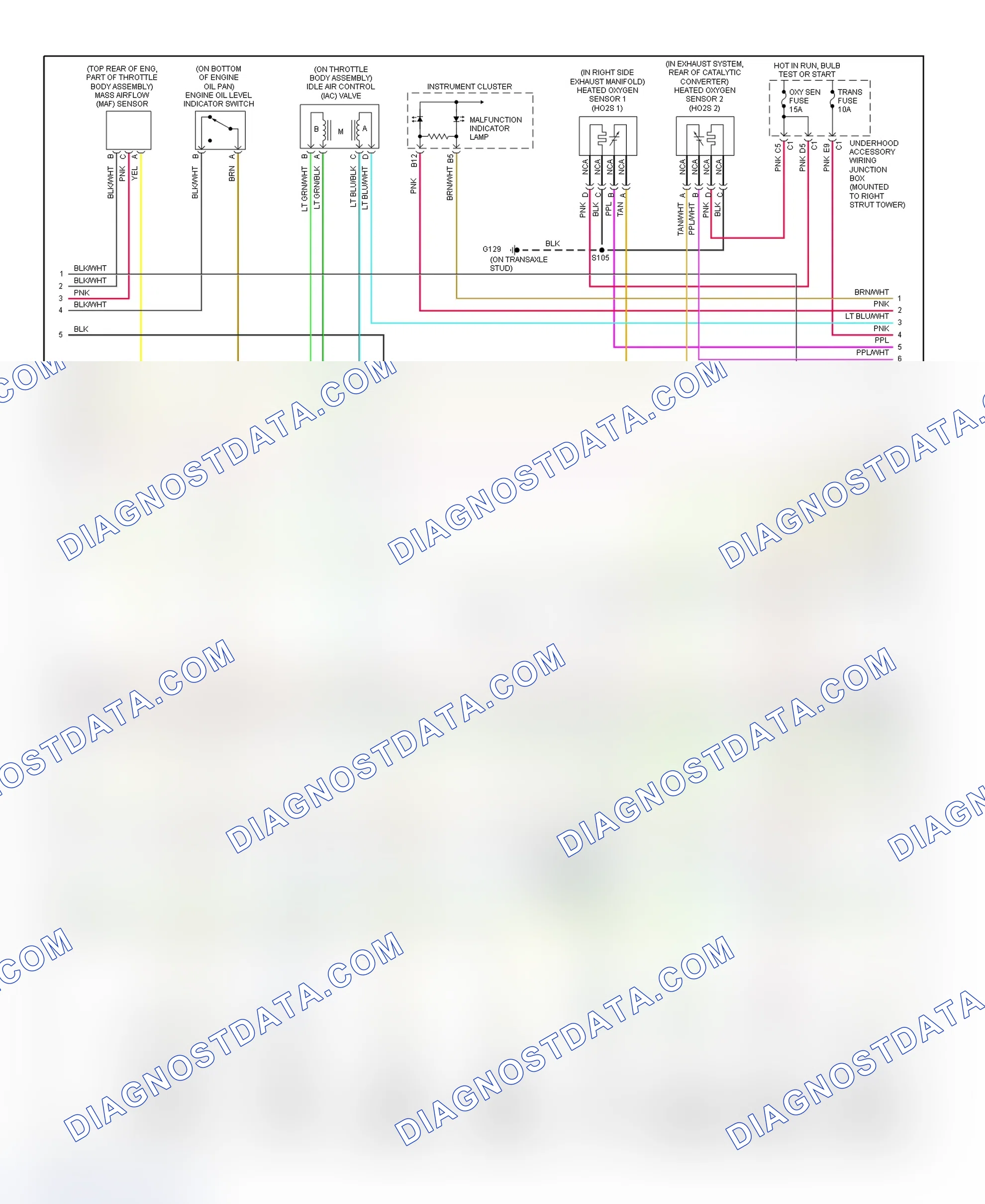 Scheme 158: PCM Wiring Diagram (Regal - 3.8L VIN K - 3 Of 4)