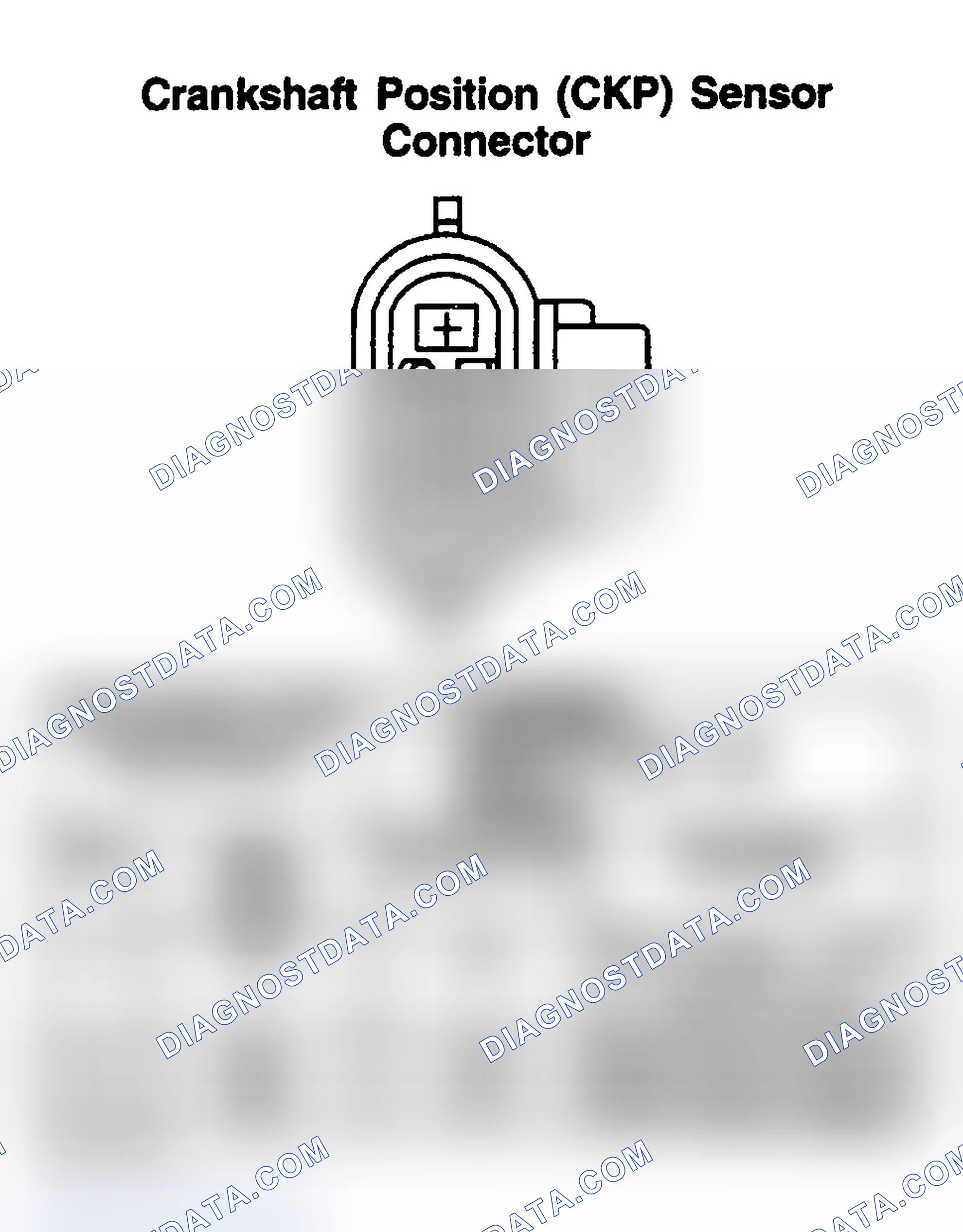 Scheme 132: CRANKSHAFT POSITION (CKP) SENSOR