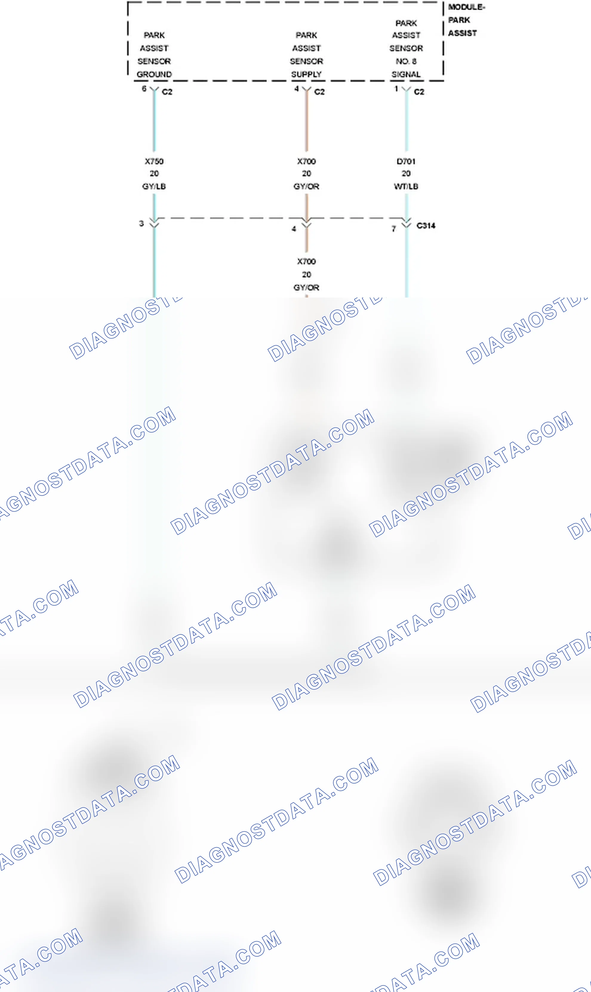 Scheme 44: B1295-11-PTS SENSOR 8 - CIRCUIT SHORT TO GROUND