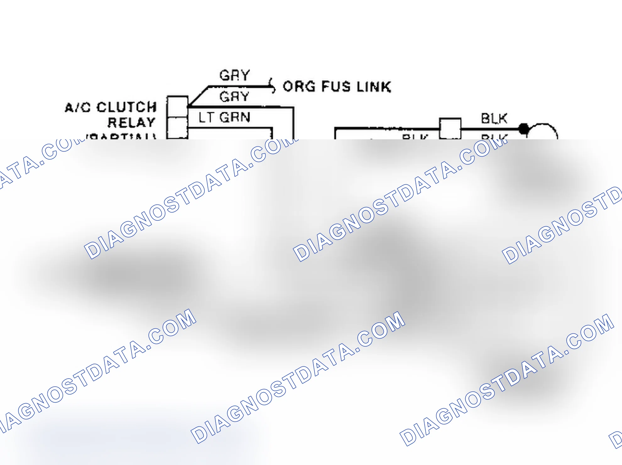 Scheme 6: Electric Cooling Fan Schematic (Acclaim, LeBaron Sedan & Spirit)