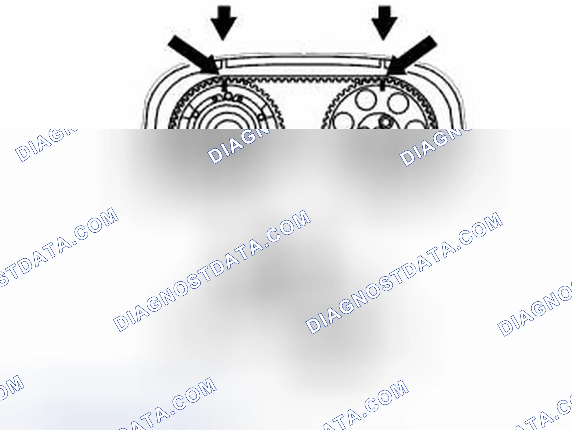 Scheme 562: Check markings and belt tension