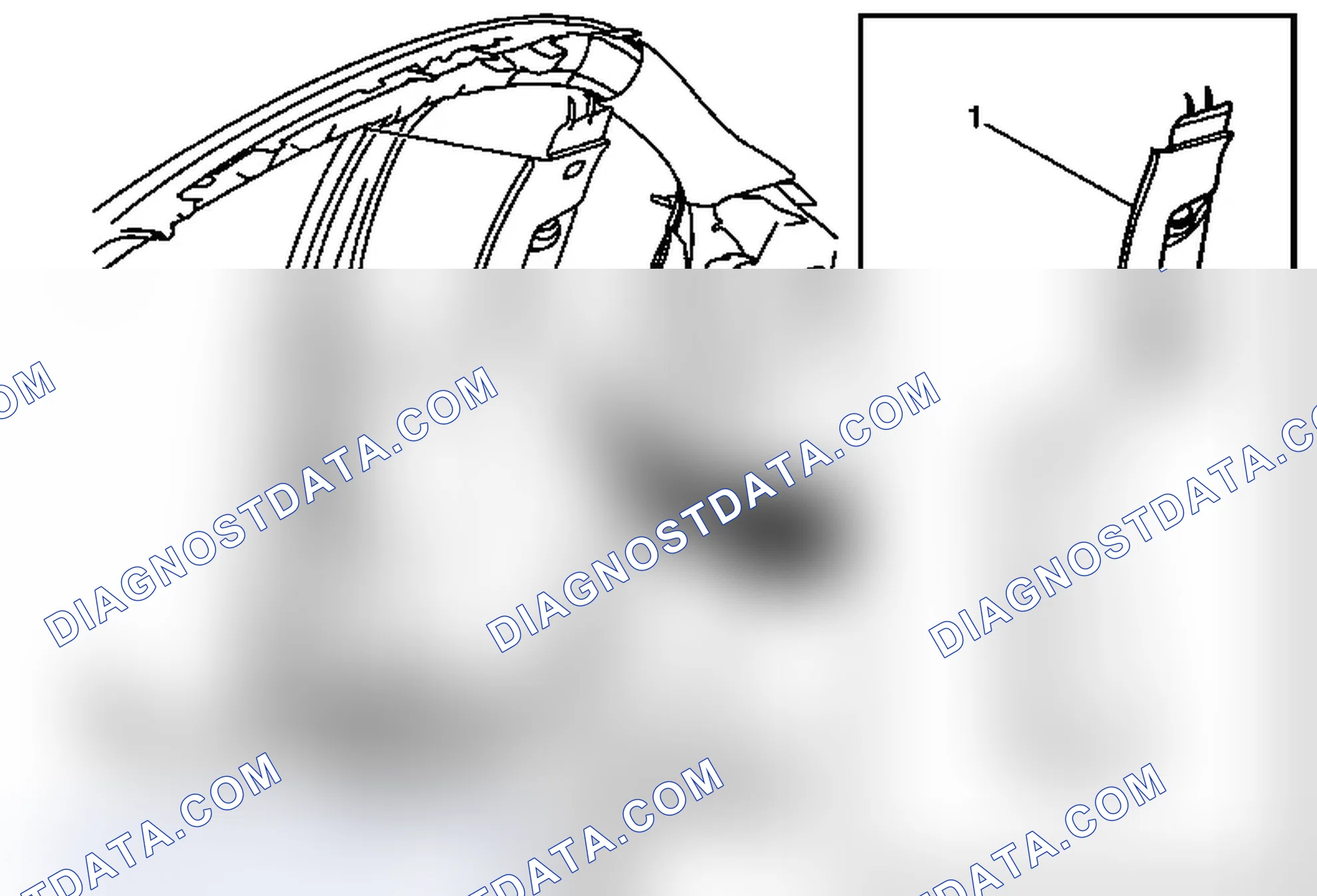 Scheme 68: Center Pillar Upper Garnish Molding Replacement