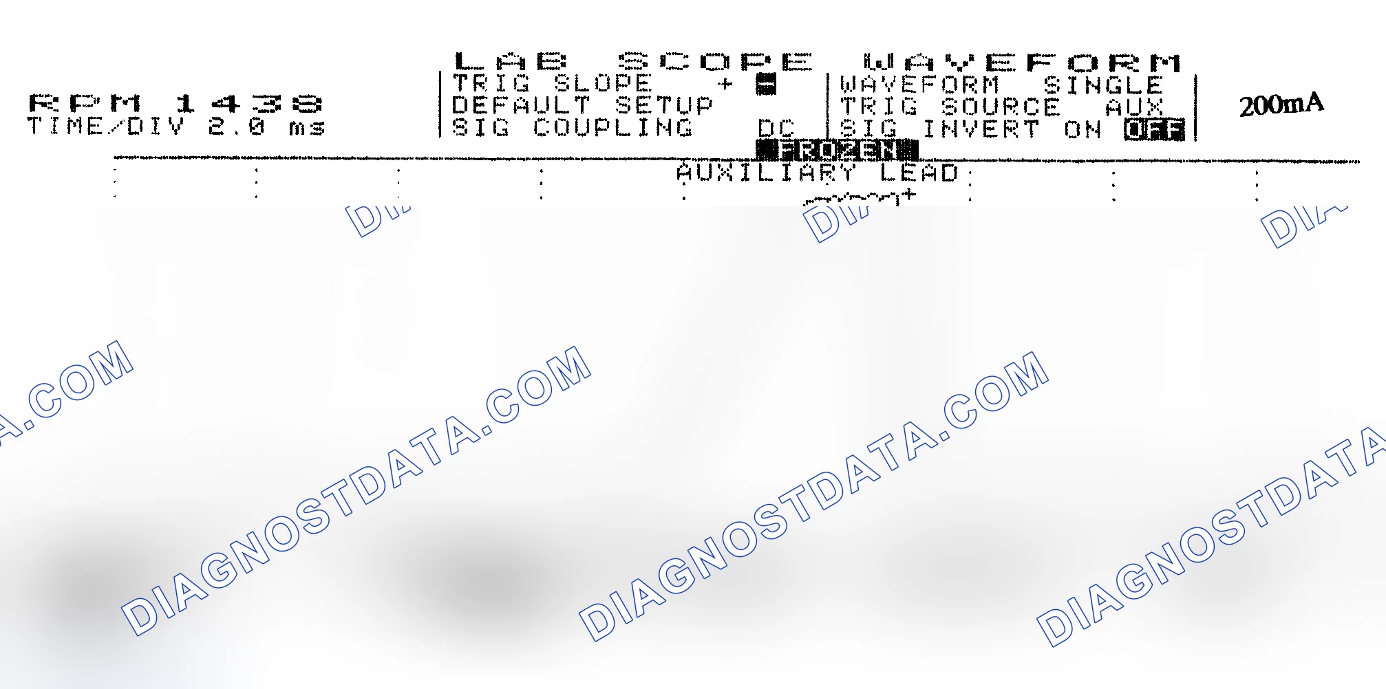Scheme 15: Single Injector w/Normal Current Flow - Current Pattern