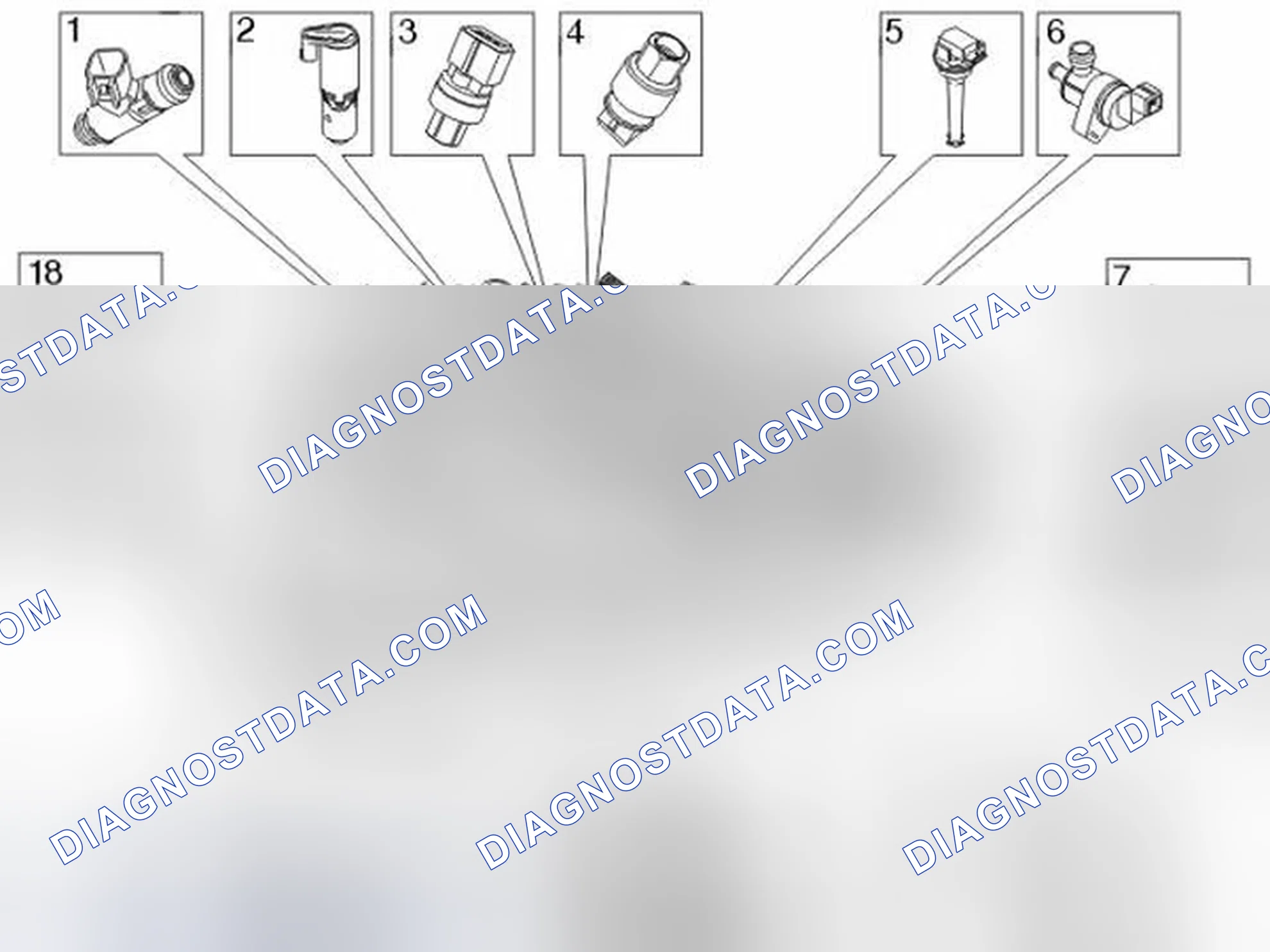 Scheme 41: LOCATION OF COMPONENTS, ENGINE COMPARTMENT (2004, 2005, 2006, 2007)