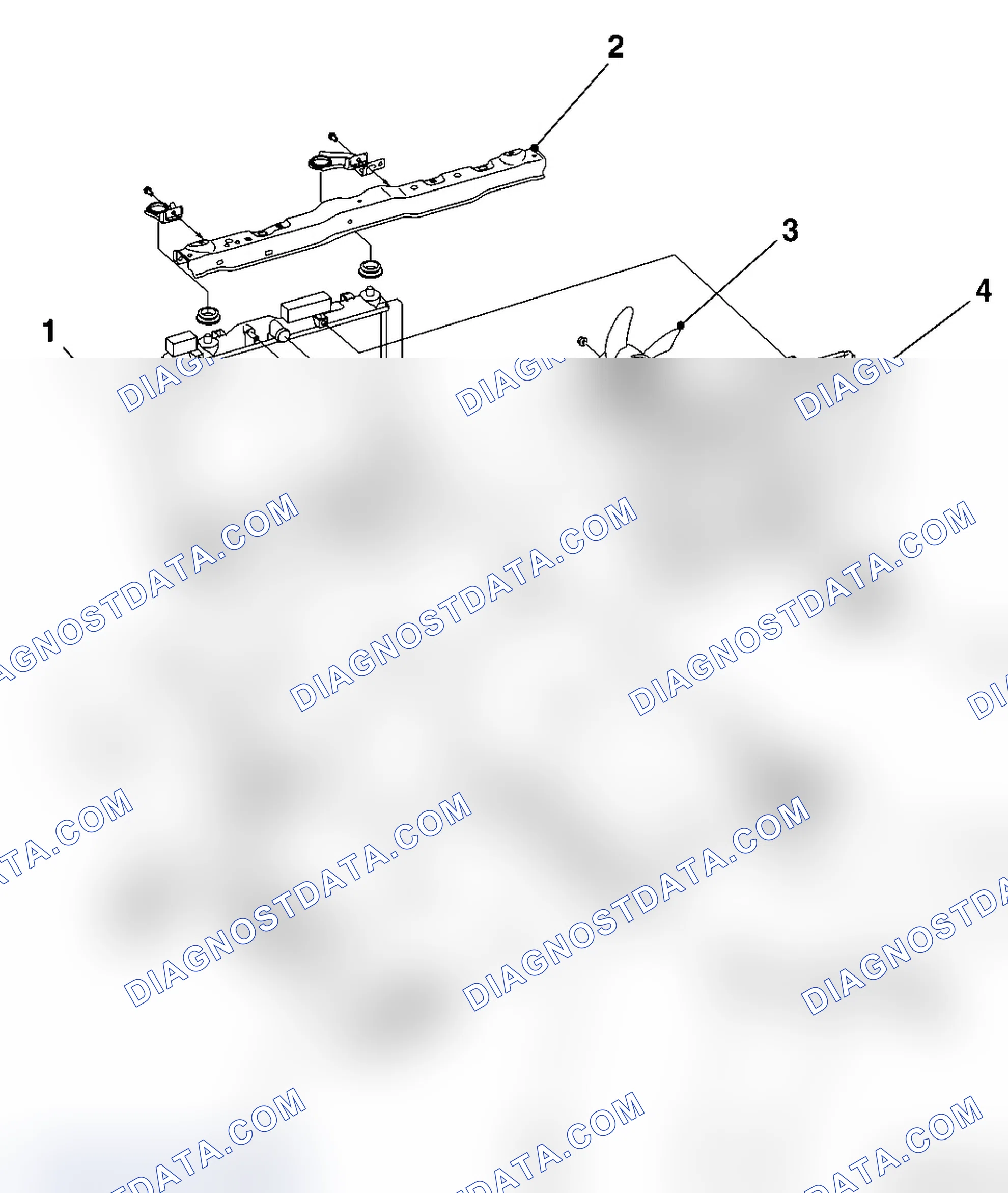 Cooling System Component Locator