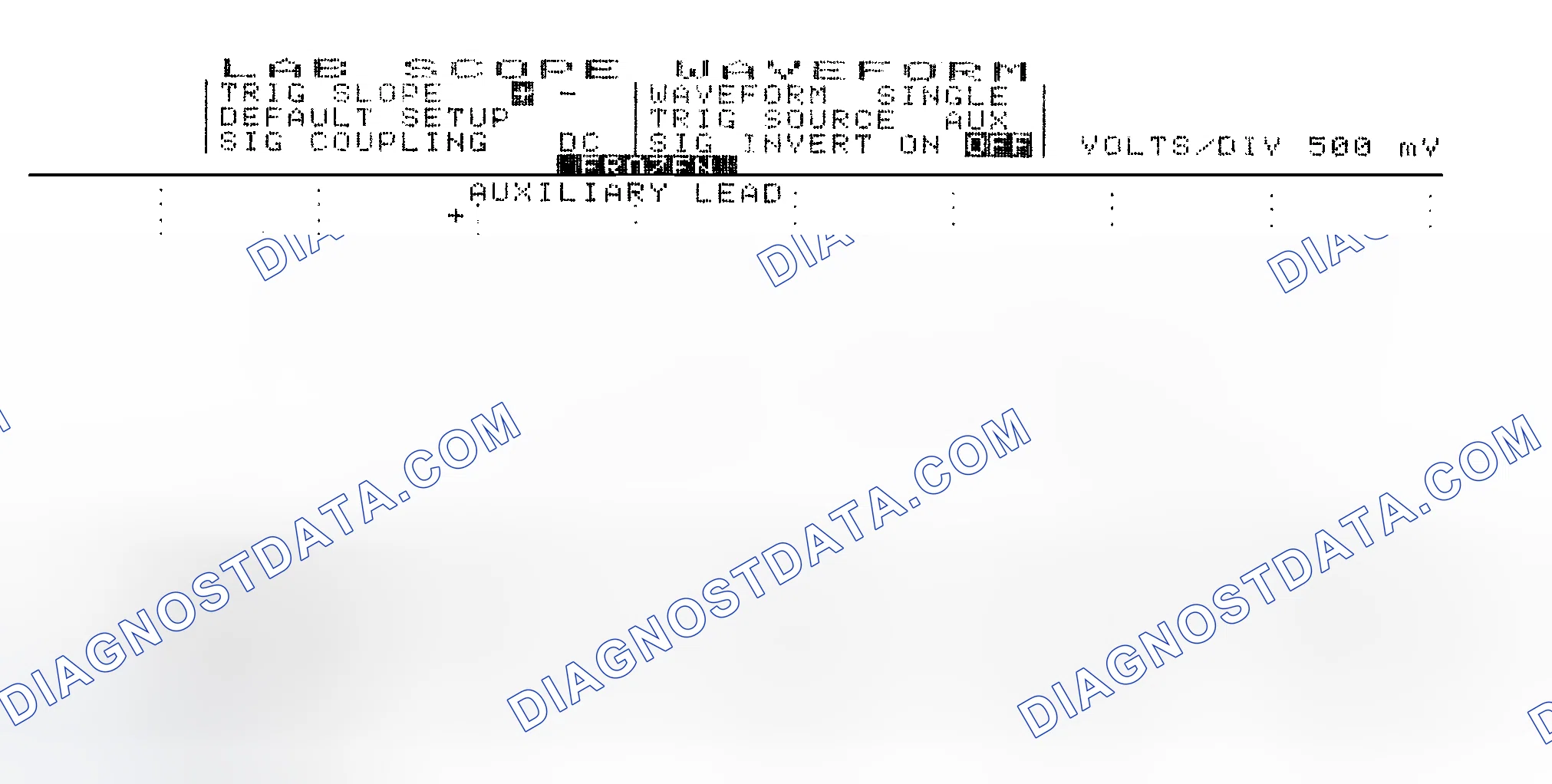 Scheme 14: Single Injector w/Excessive Current Flow - Current Pattern